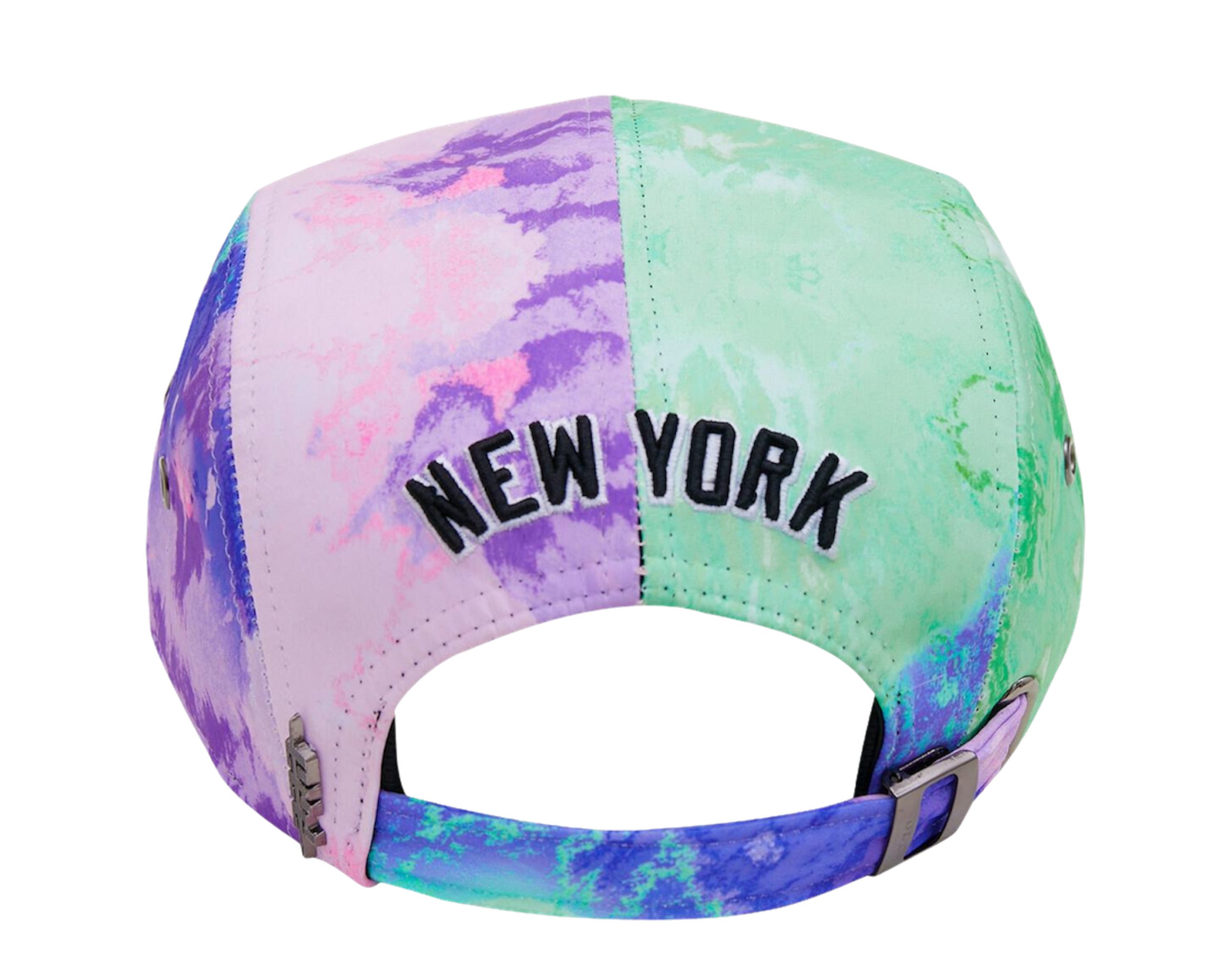 Pro Standard MLB New York Yankees Logo 5 Panel Pink Dye Hat