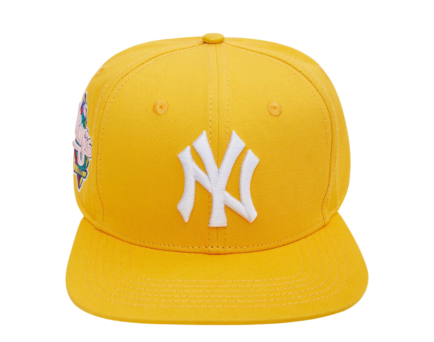 NEW YORK YANKEES 1999 WORLD SERIES RED YELLOW BRIM NEW ERA FITTED