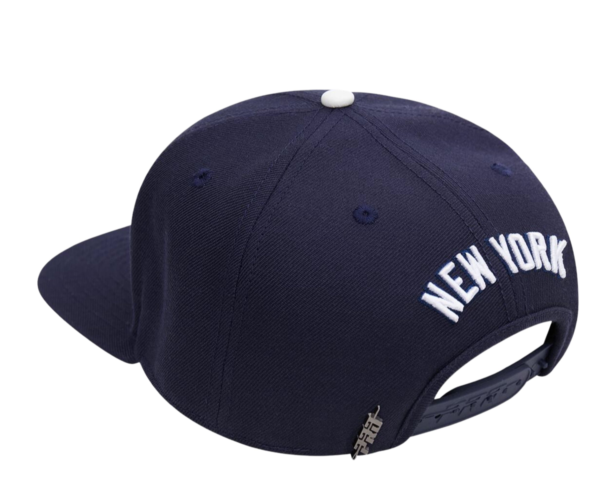 Pro Standard MLB New York Yankees Subway Series Double Logo Snapback Hat w/ Pink Undervisor