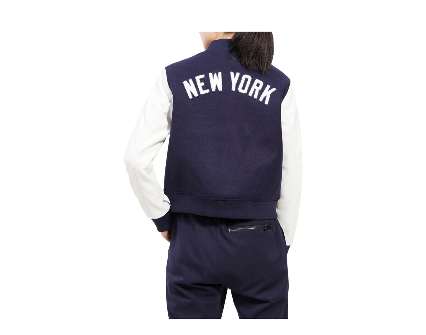 NEW YORK YANKEES CLASSIC WOOL VARSITY JACKET (BROWN)