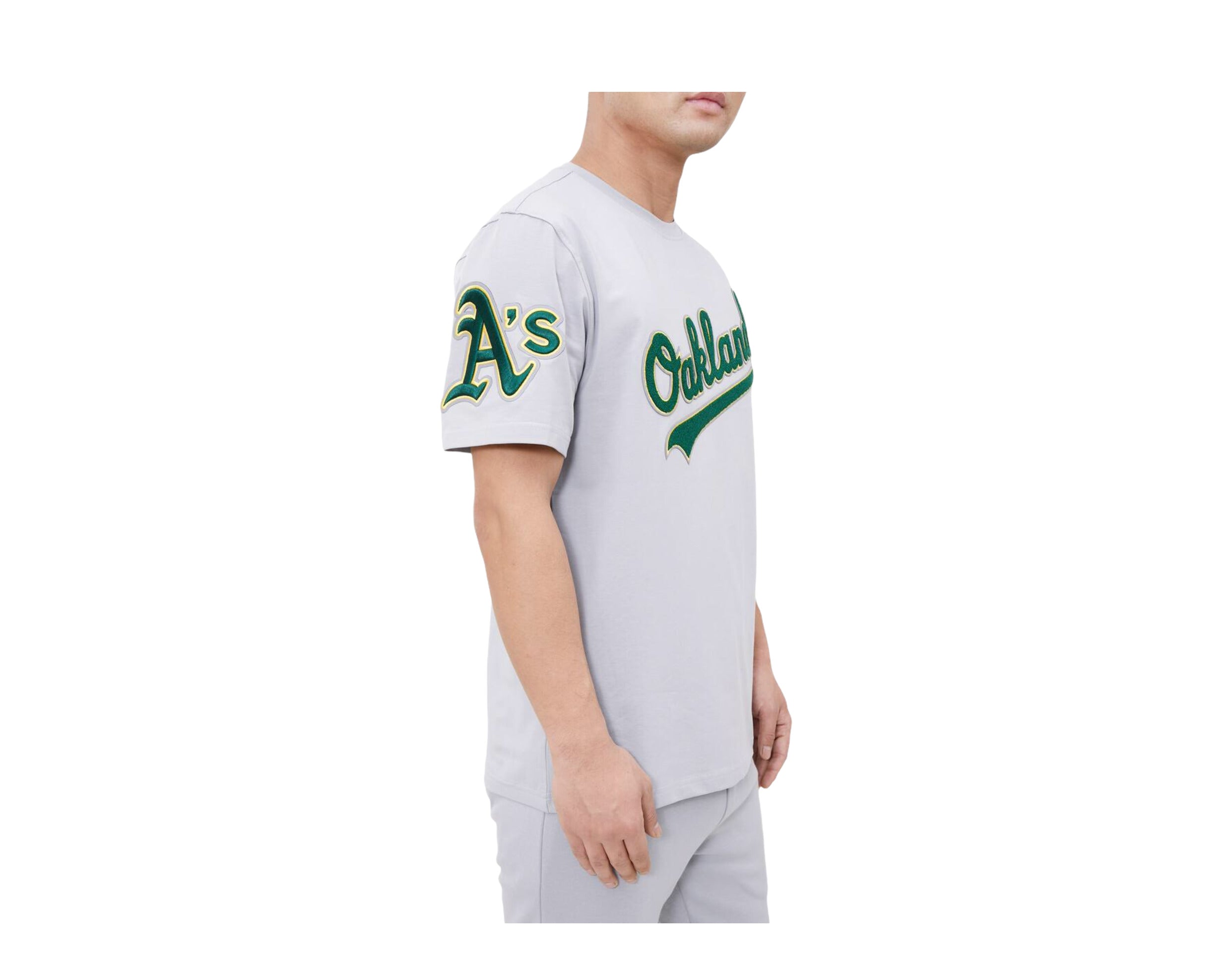 MLB Oakland Athletics Men's Your Team Gray Polo Shirt - S