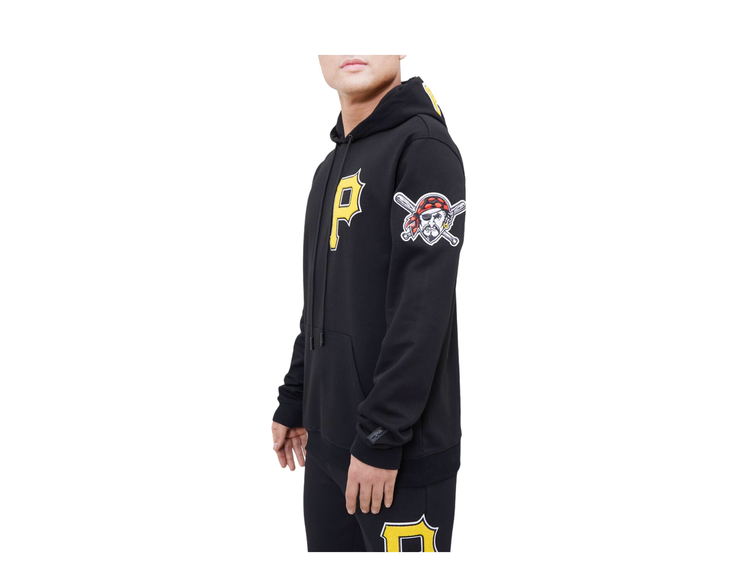 Pro Standard MLB Pittsburgh Piratess Logo Blended P/O Men's Hoodie