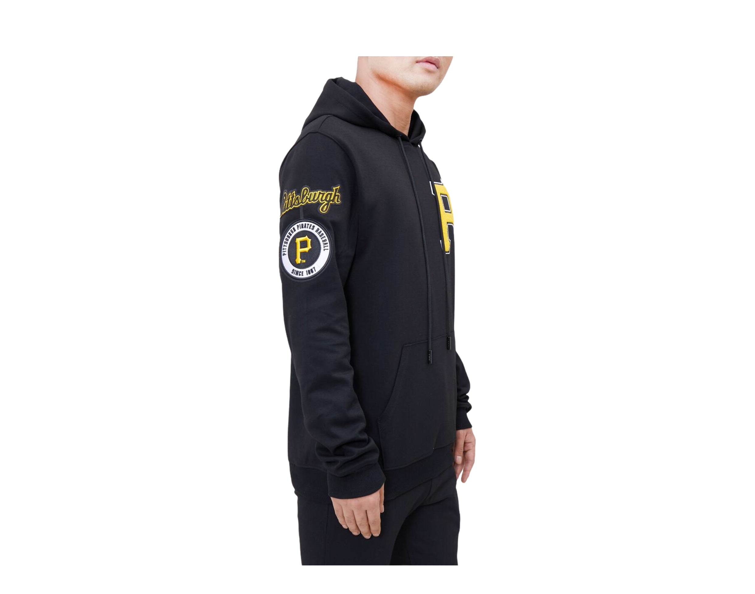 Pro Standard MLB Pittsburgh Piratess Logo Blended P/O Men's Hoodie