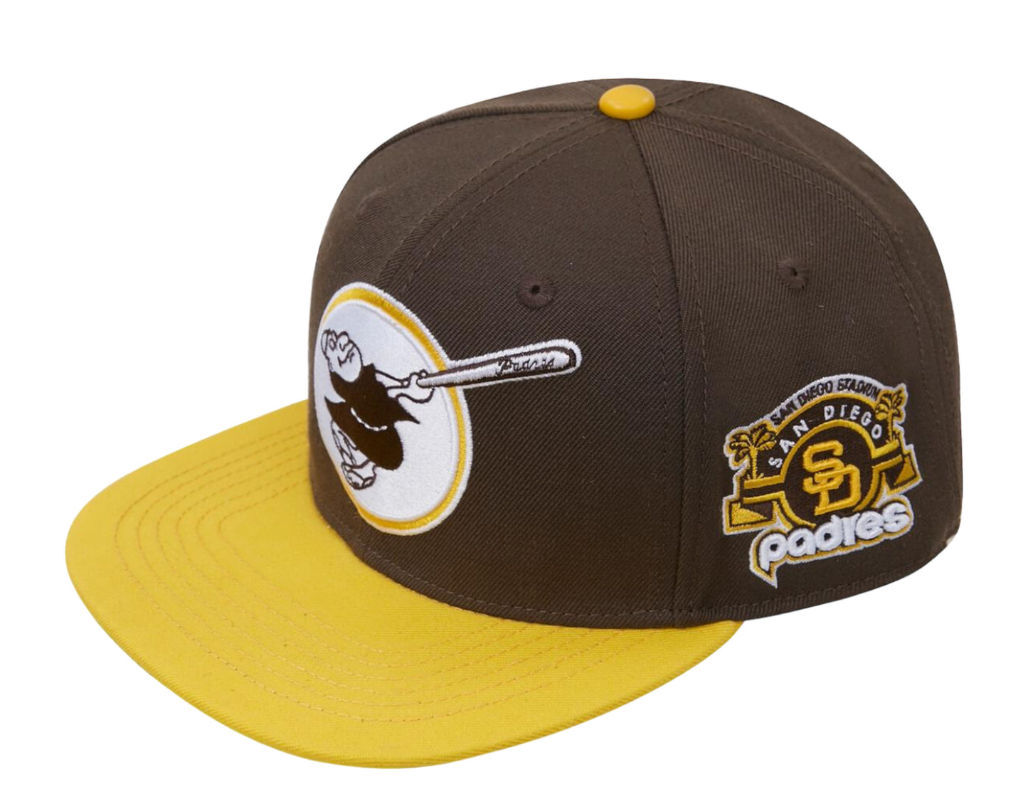 San Diego Padres City Double Front Logo Snapback Hat Pro Standard