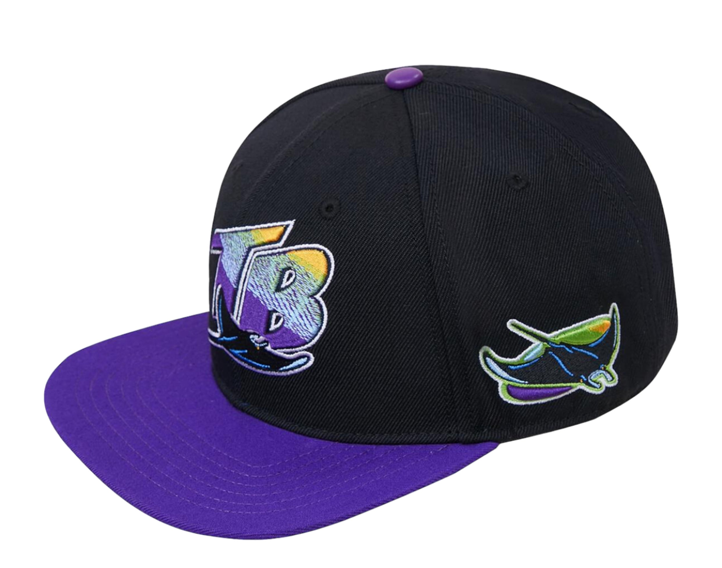 Pro Standard MLB Tampa Bay Rays Retro Classic Logo Snapback Hat