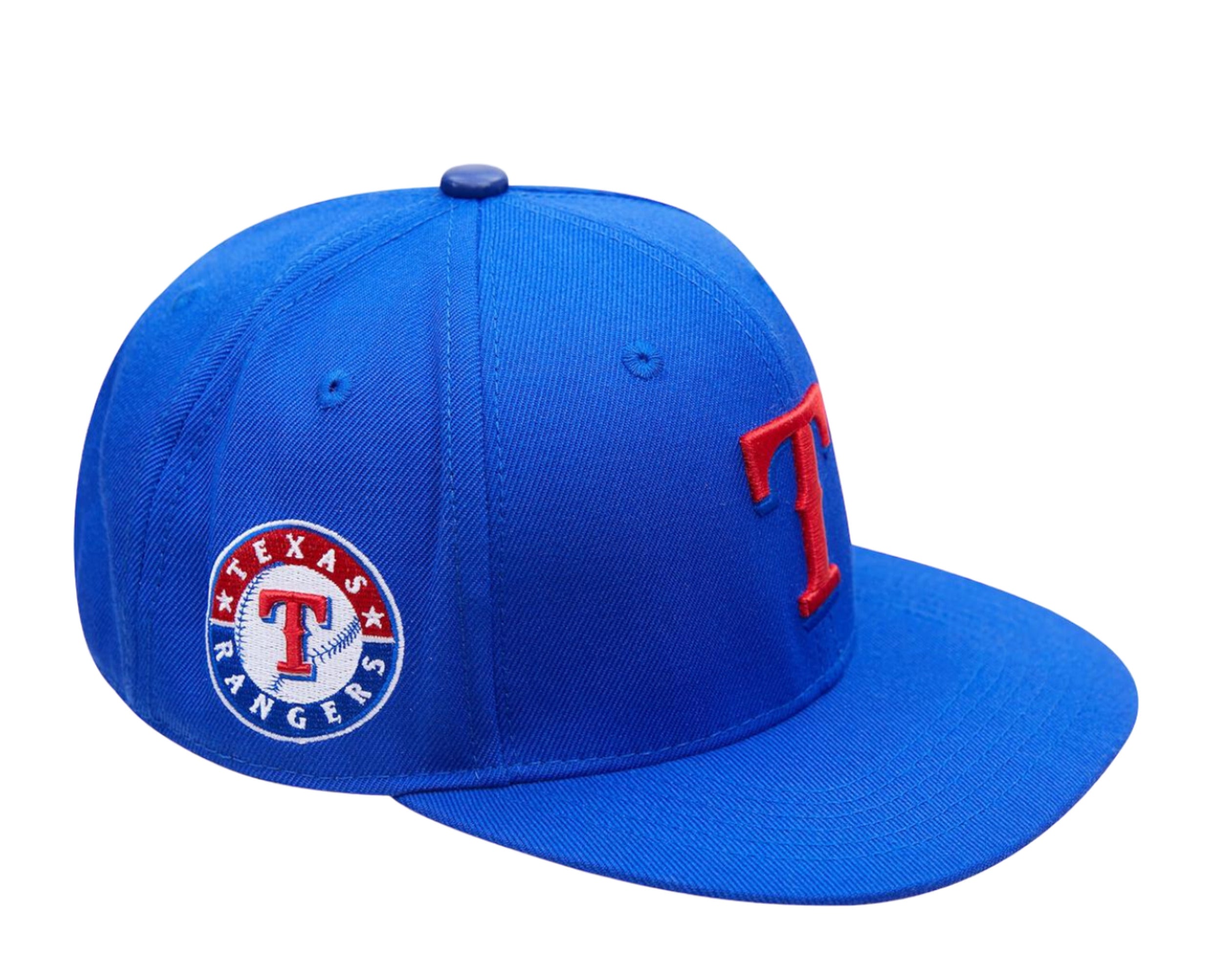 Pro Standard MLB Texas Rangers Logo Snapback Hat