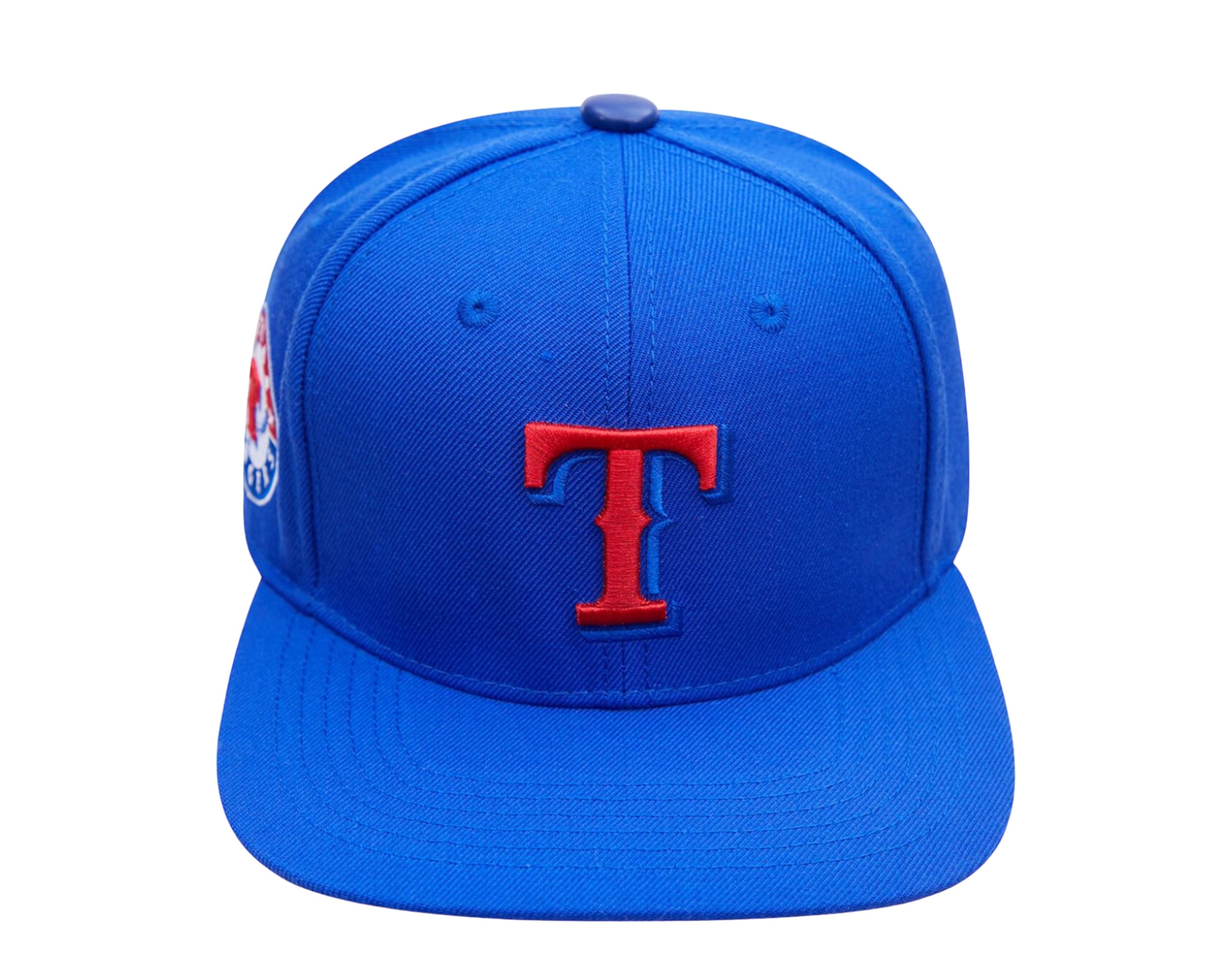 Pro Standard MLB Texas Rangers Logo Snapback Hat