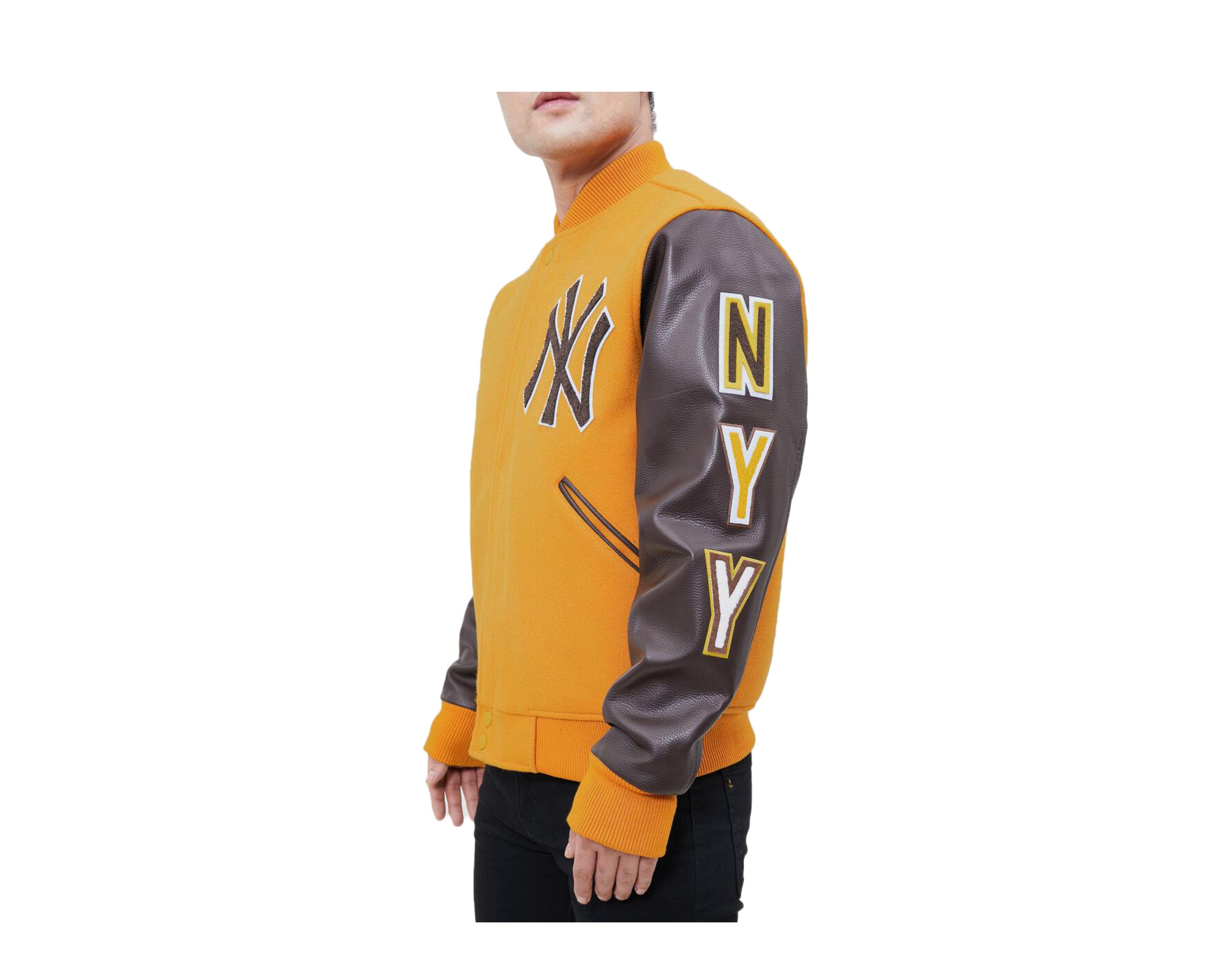 Pro Standard MLB New York Yankees Logo Blended Varsity Men's Jacket