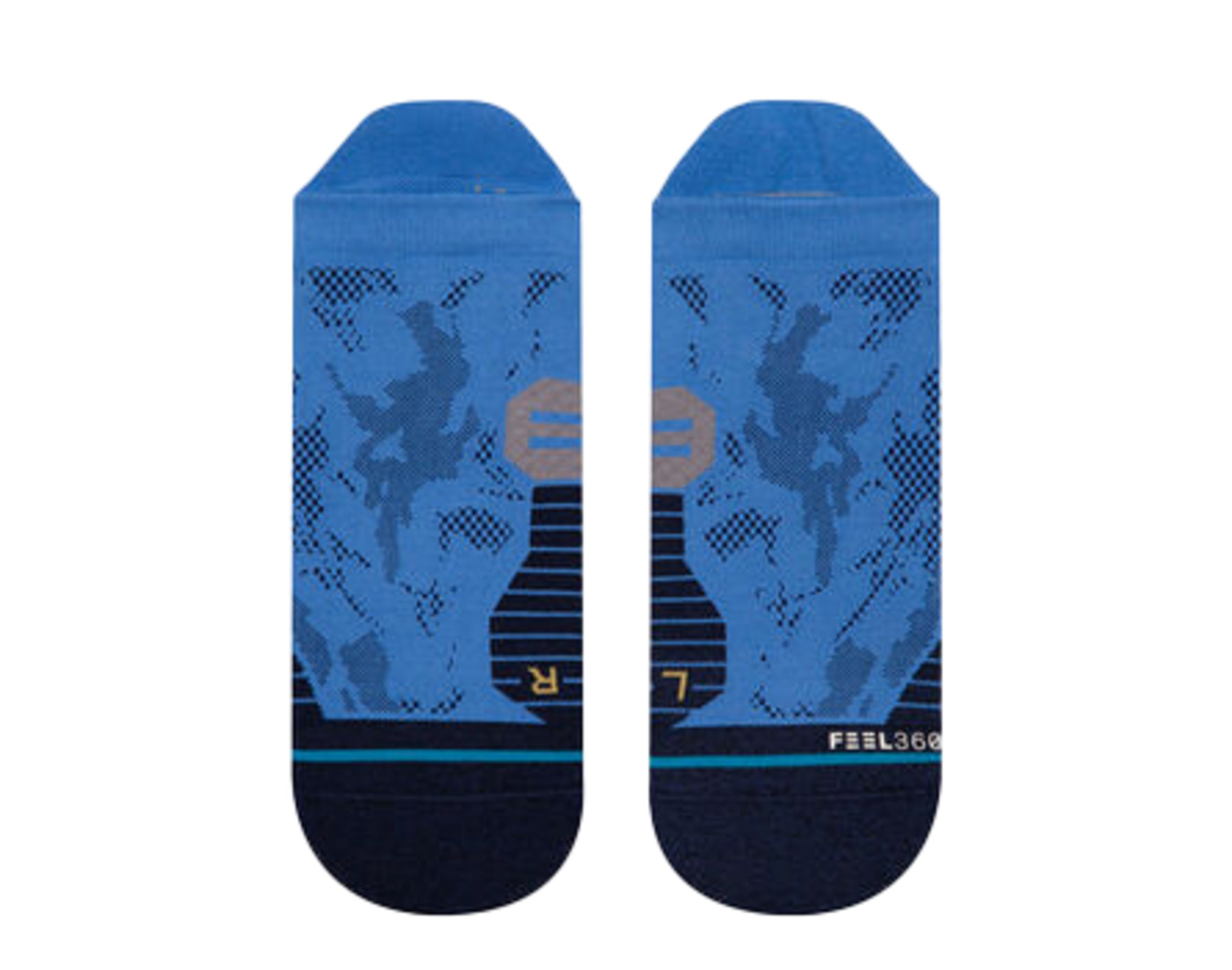 Stance Feel 360 - Athletic Run Shatter Tab Ankle Socks