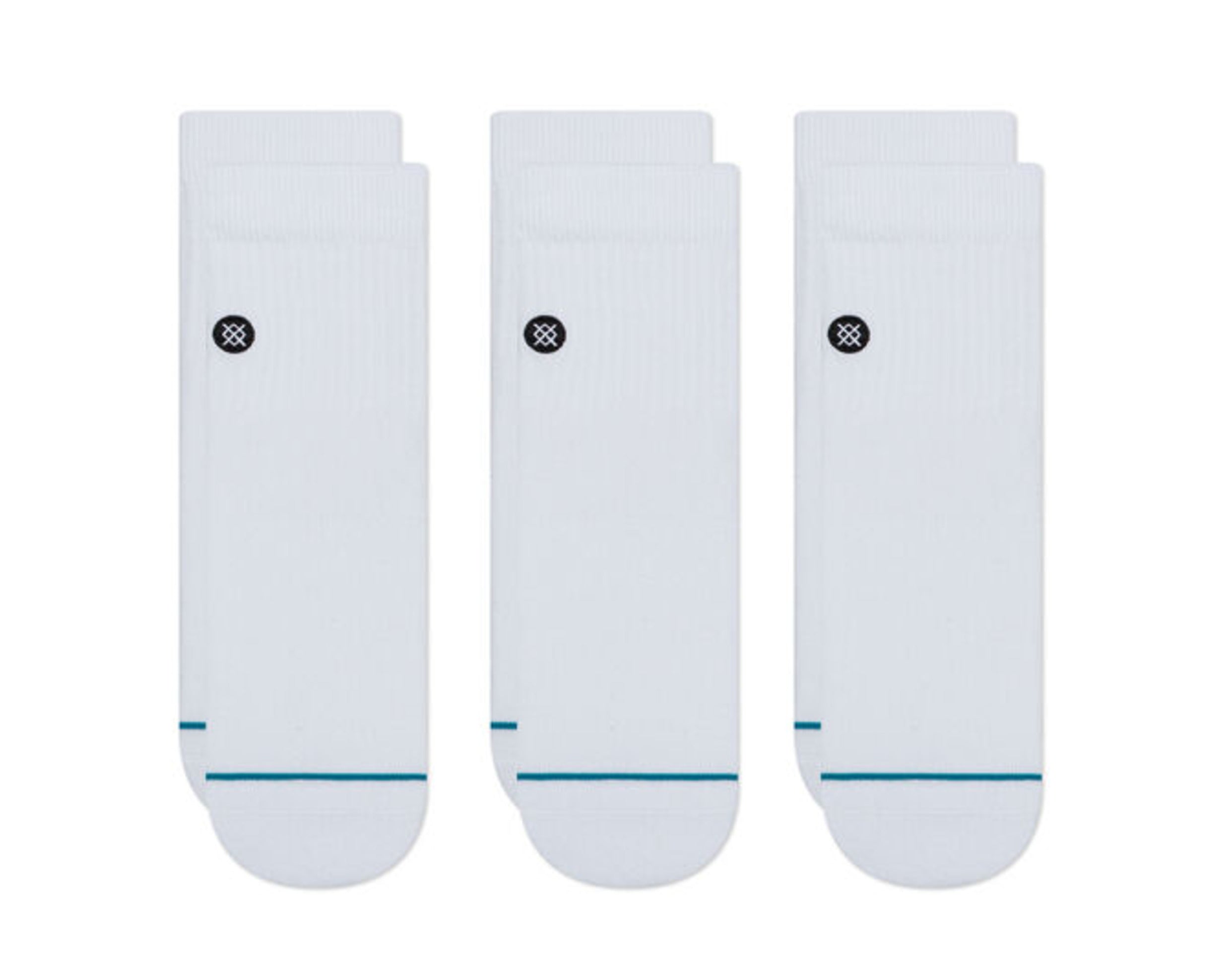 Stance Icon Classic QTR 3-Pack Socks