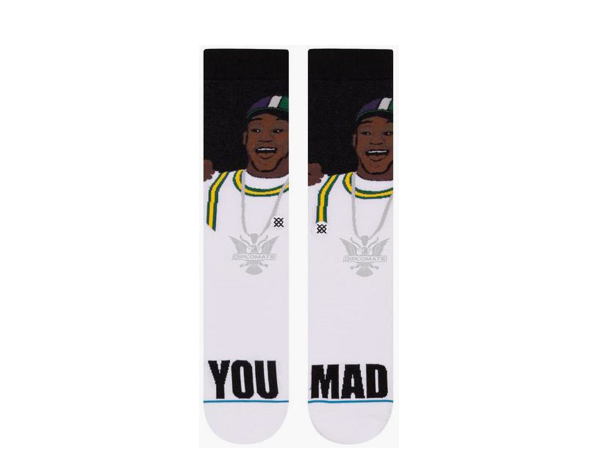 Stance Anthem Cam'ron You Mad Crew Socks