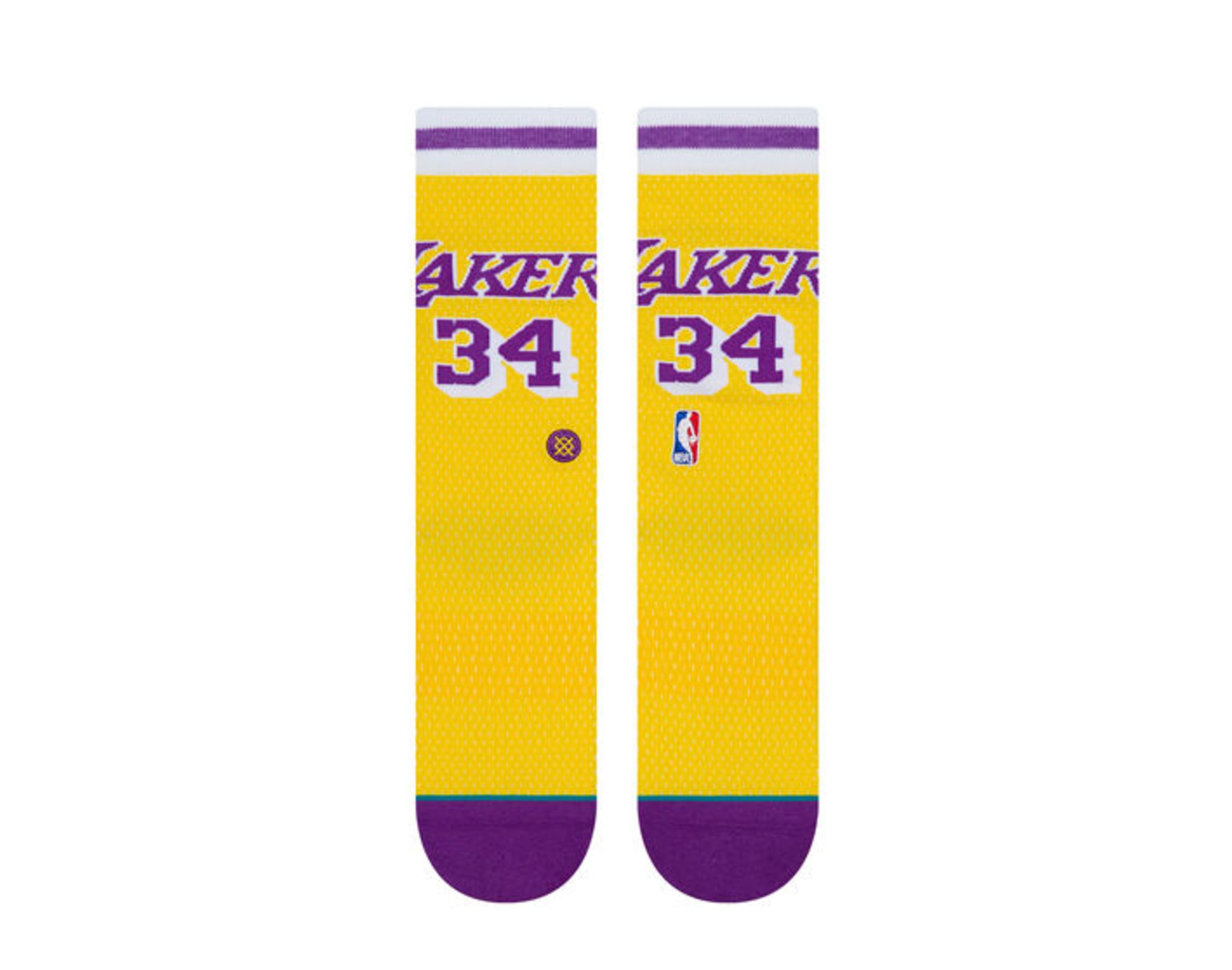 Stance Casual NBA Shaq HWC Jersey Crew Socks