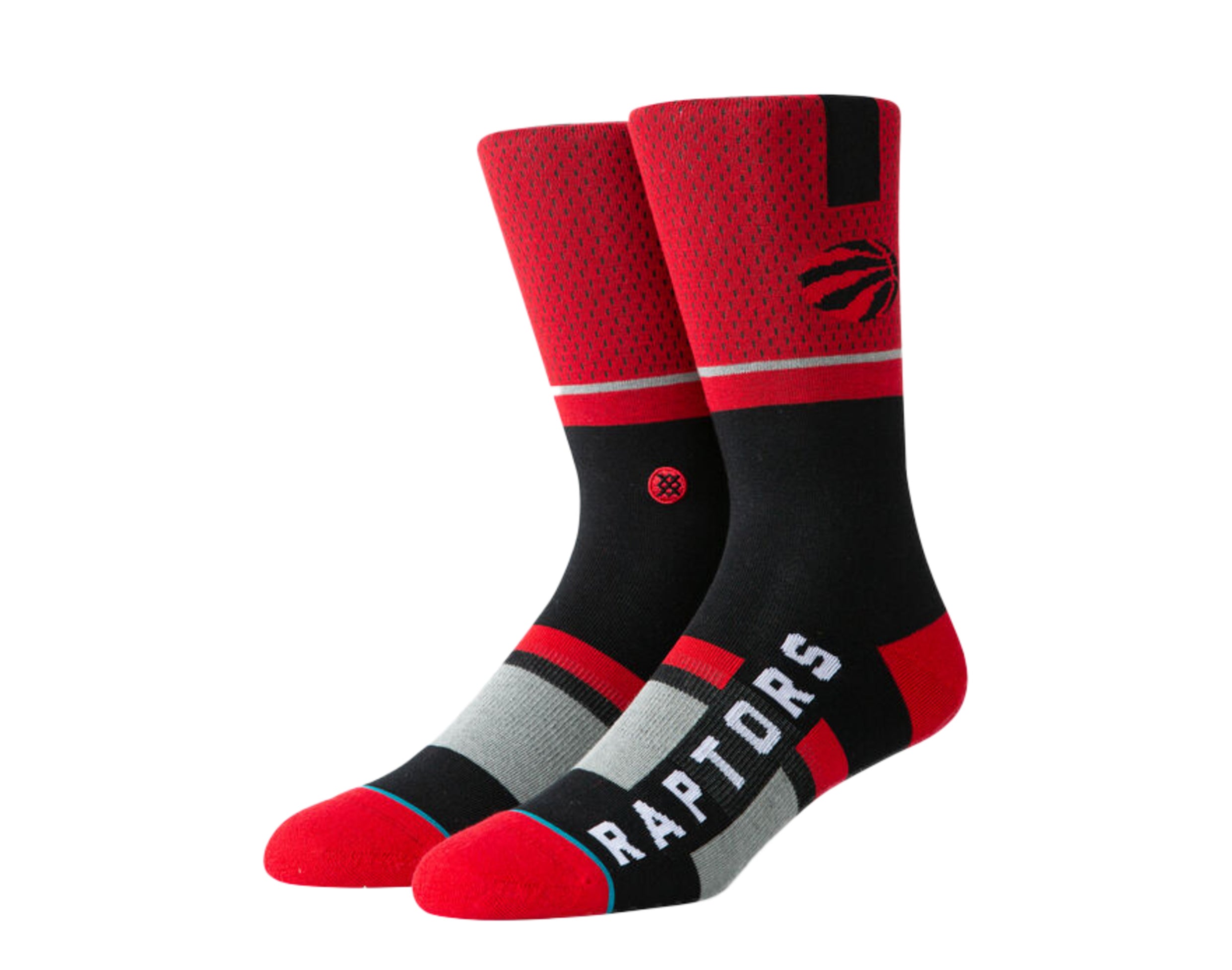 Stance Casual NBA Raptors Shortcut Crew Socks