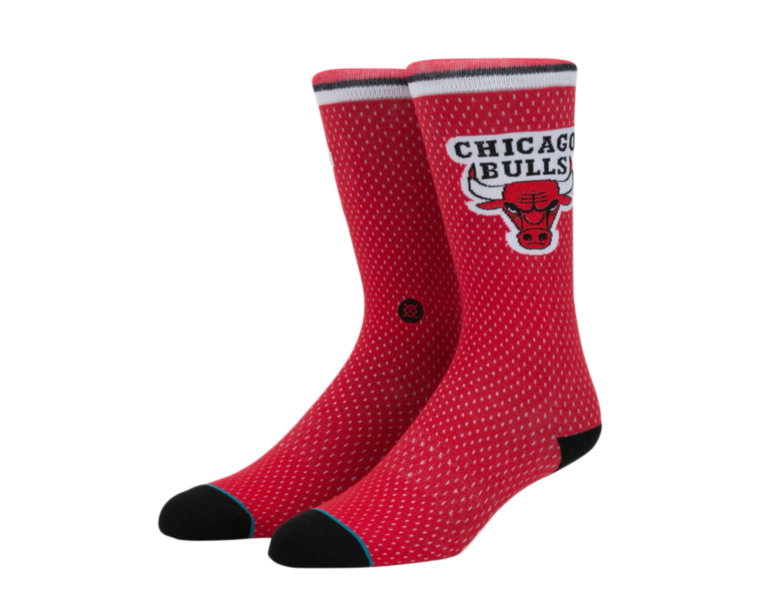 Stance Casual NBA Chicago Bulls Jersey Crew Socks