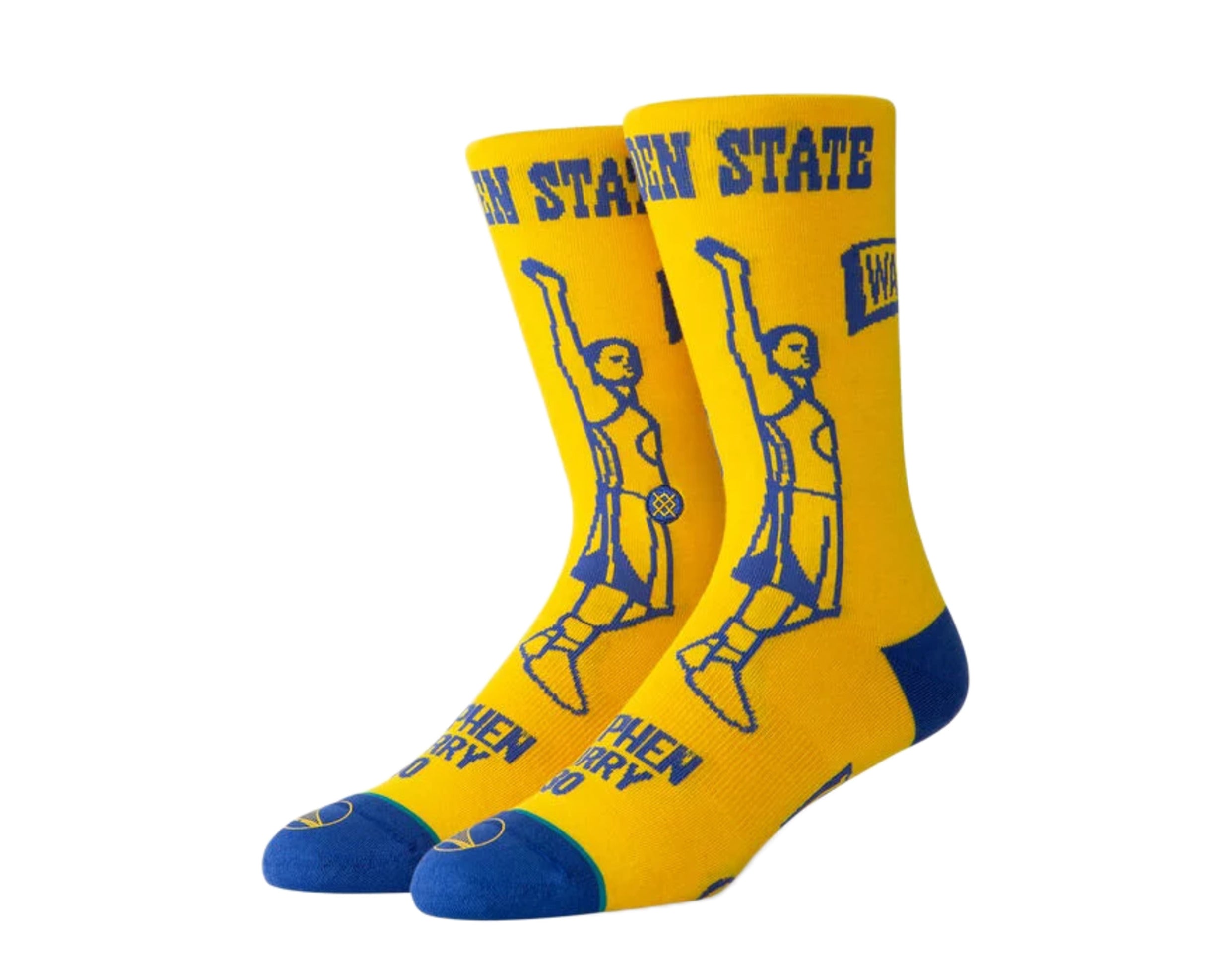 Stance Casual NBA Curry Stencil Crew Socks