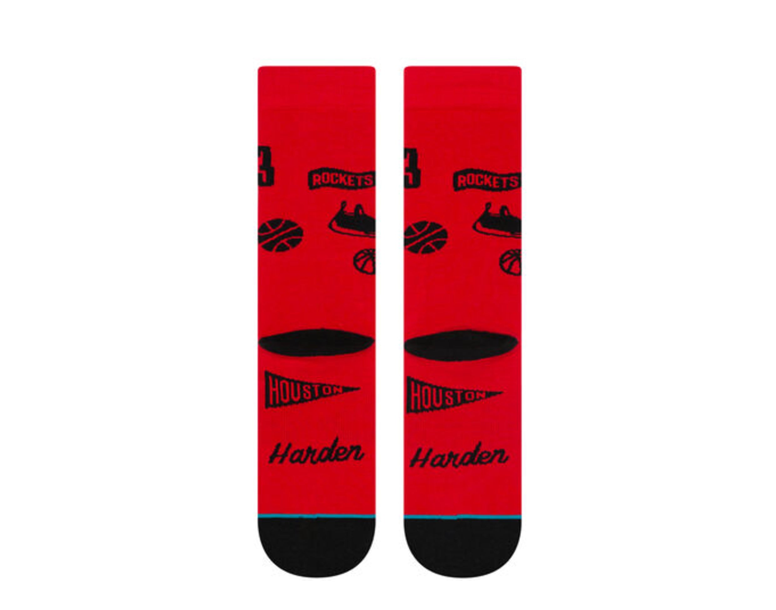 Stance Casual NBA Harden Stencil Crew Socks