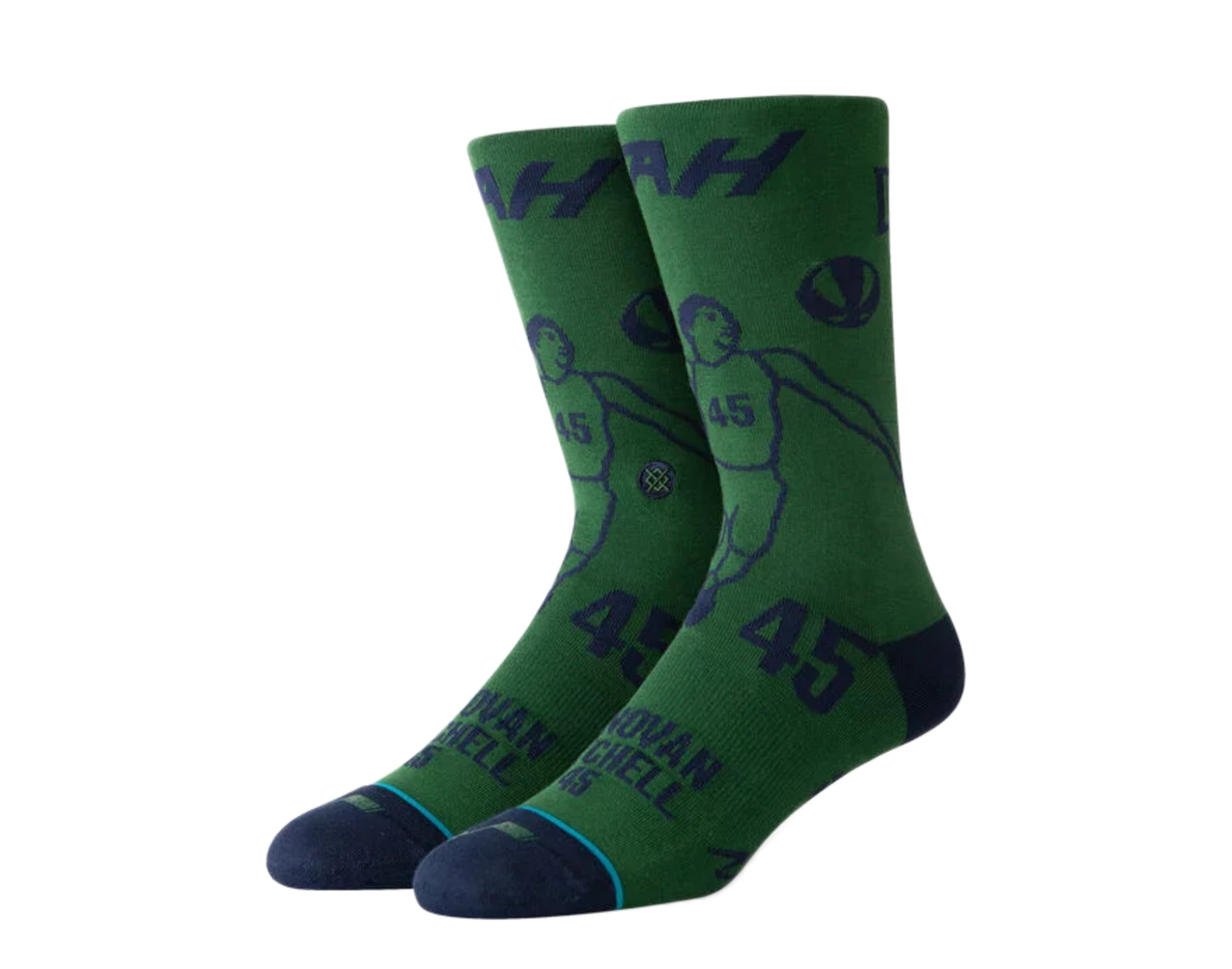 Stance Casual NBA Donovan Stencil Crew Socks