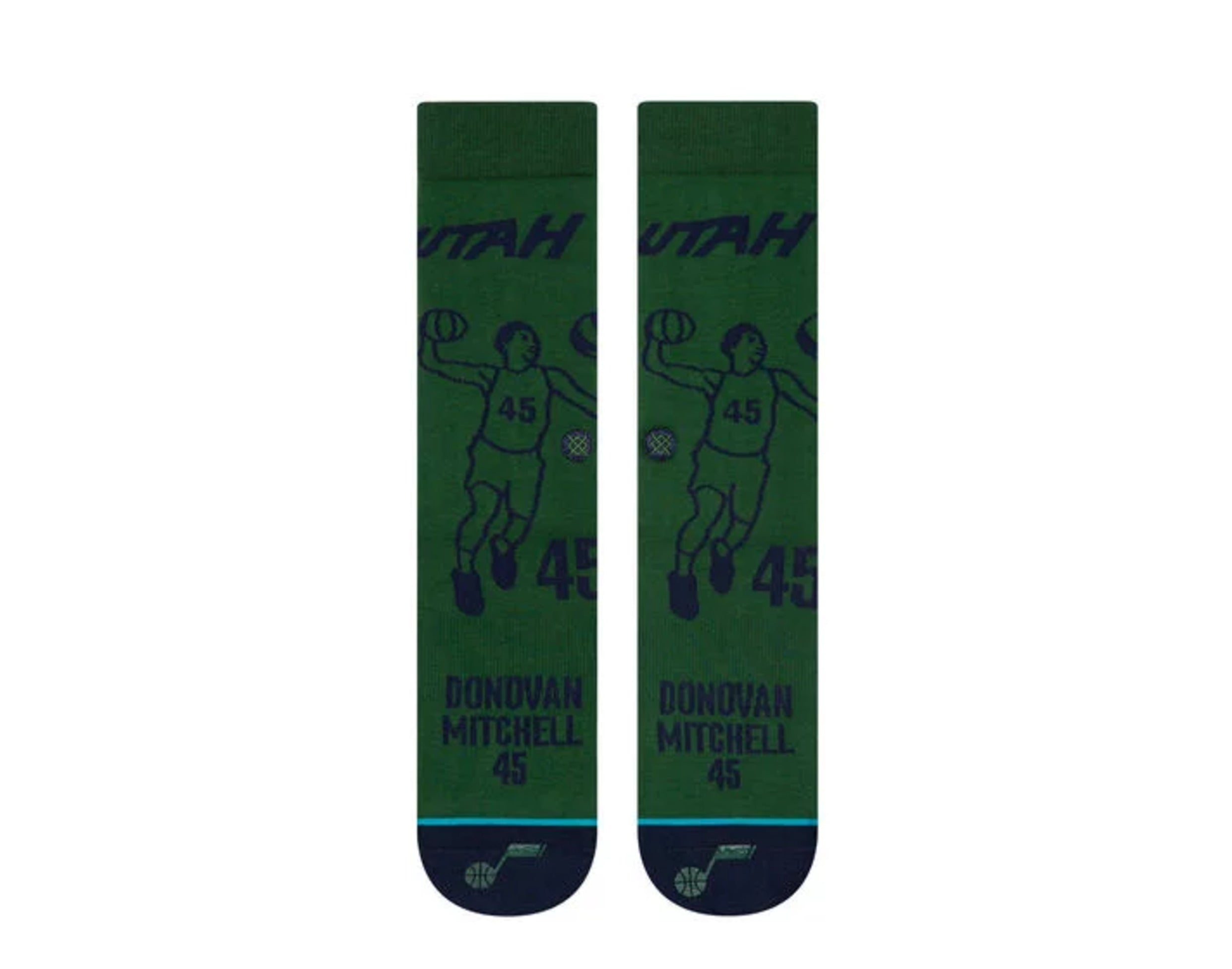 Stance Casual NBA Donovan Stencil Crew Socks