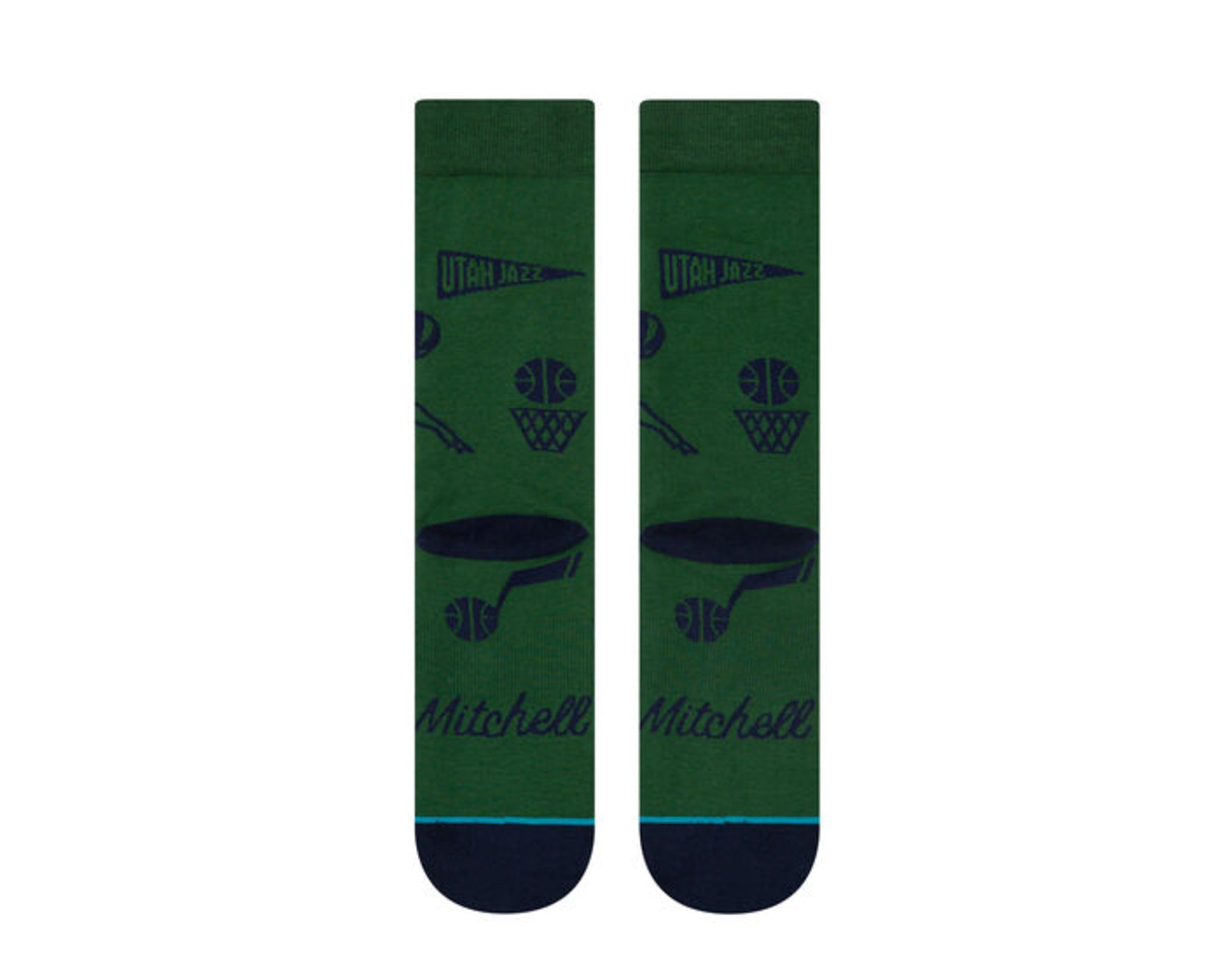 Stance Casual NBA Donovan Stencil Crew Socks