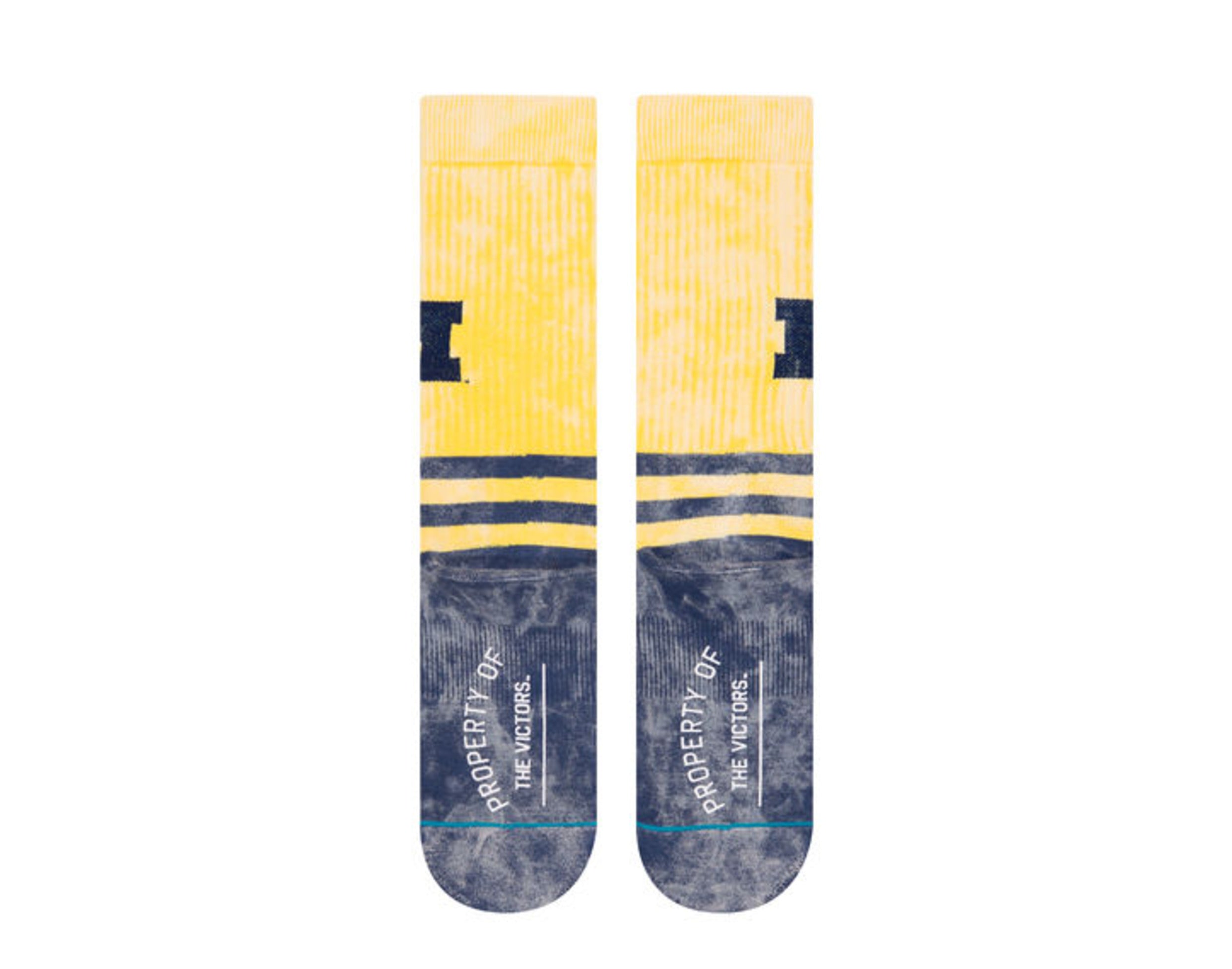 Stance NCAA Michigan Retro Wash Socks