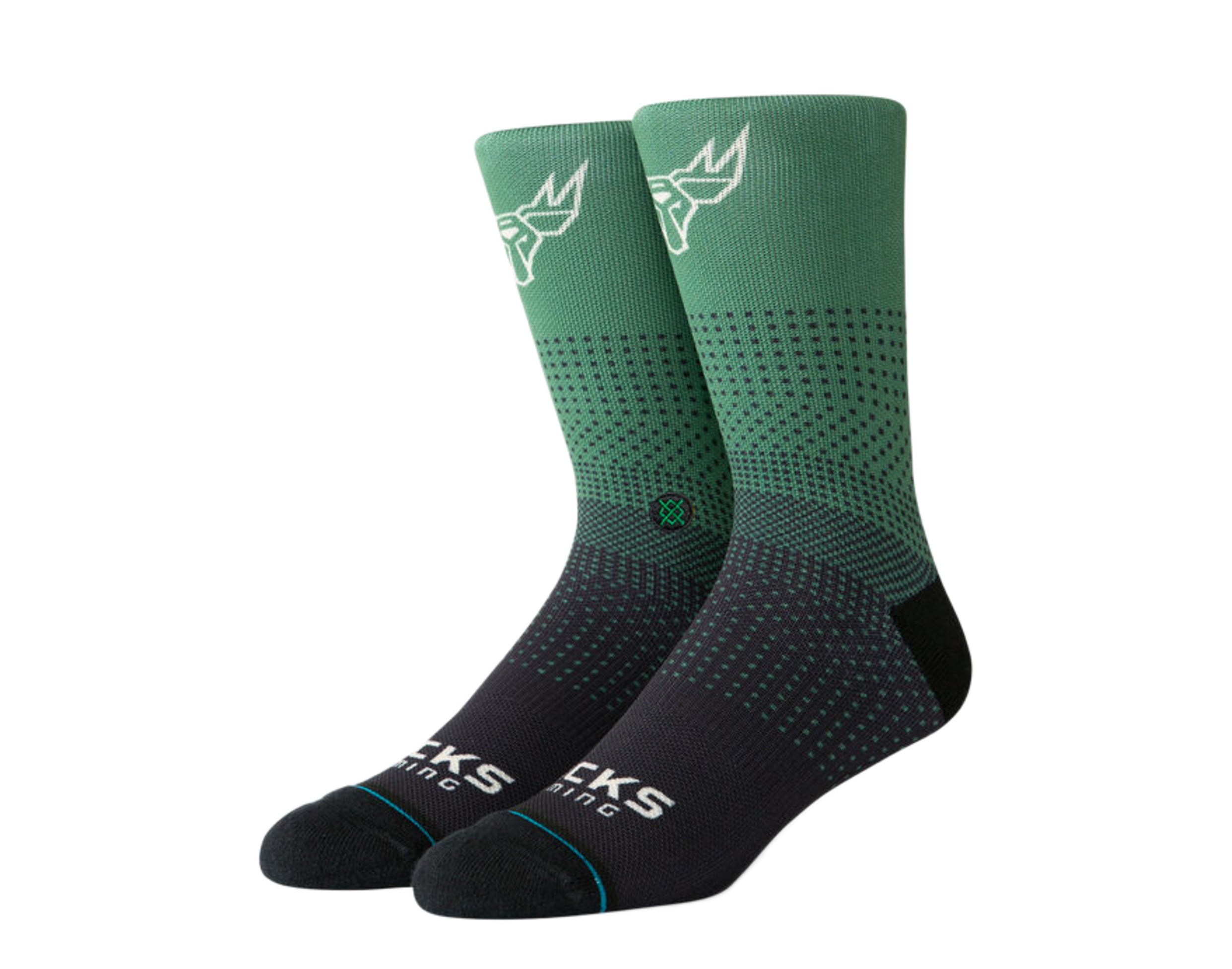 Stance Casual NBA Milwaukee Bucks Gaming 2K Crew Socks