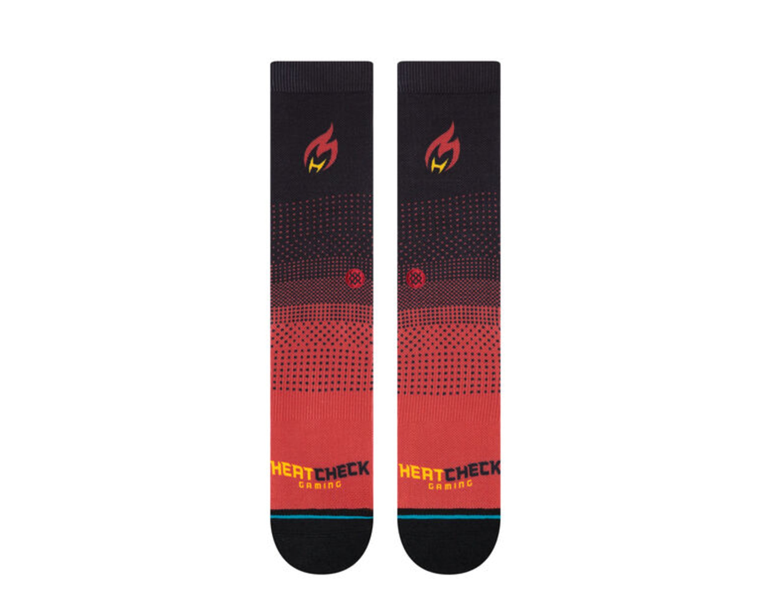 Stance Casual NBA Miami Heat Check Gaming 2K Crew Socks