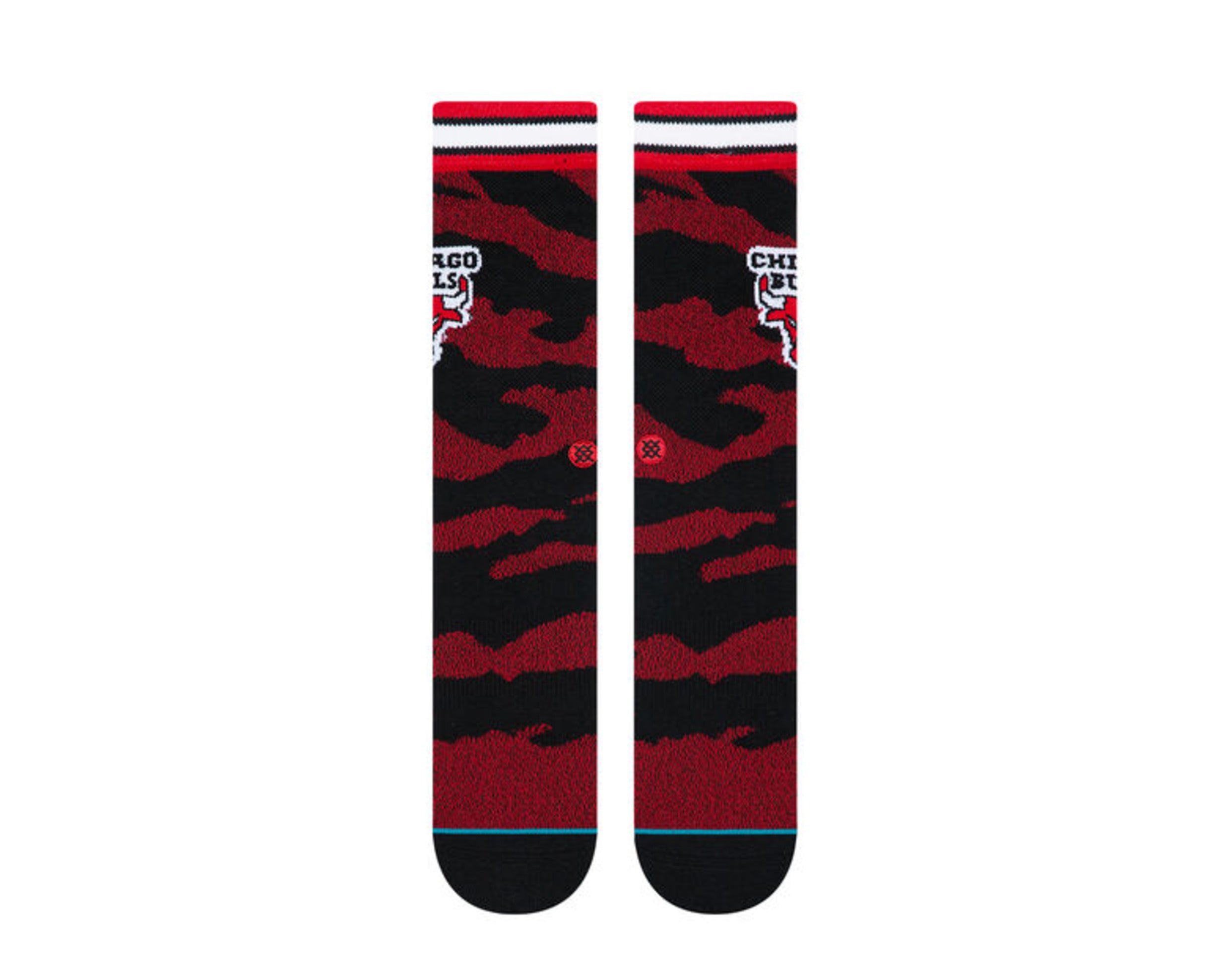 Stance Casual NBA Chicago Bulls Camo Melange Crew Socks