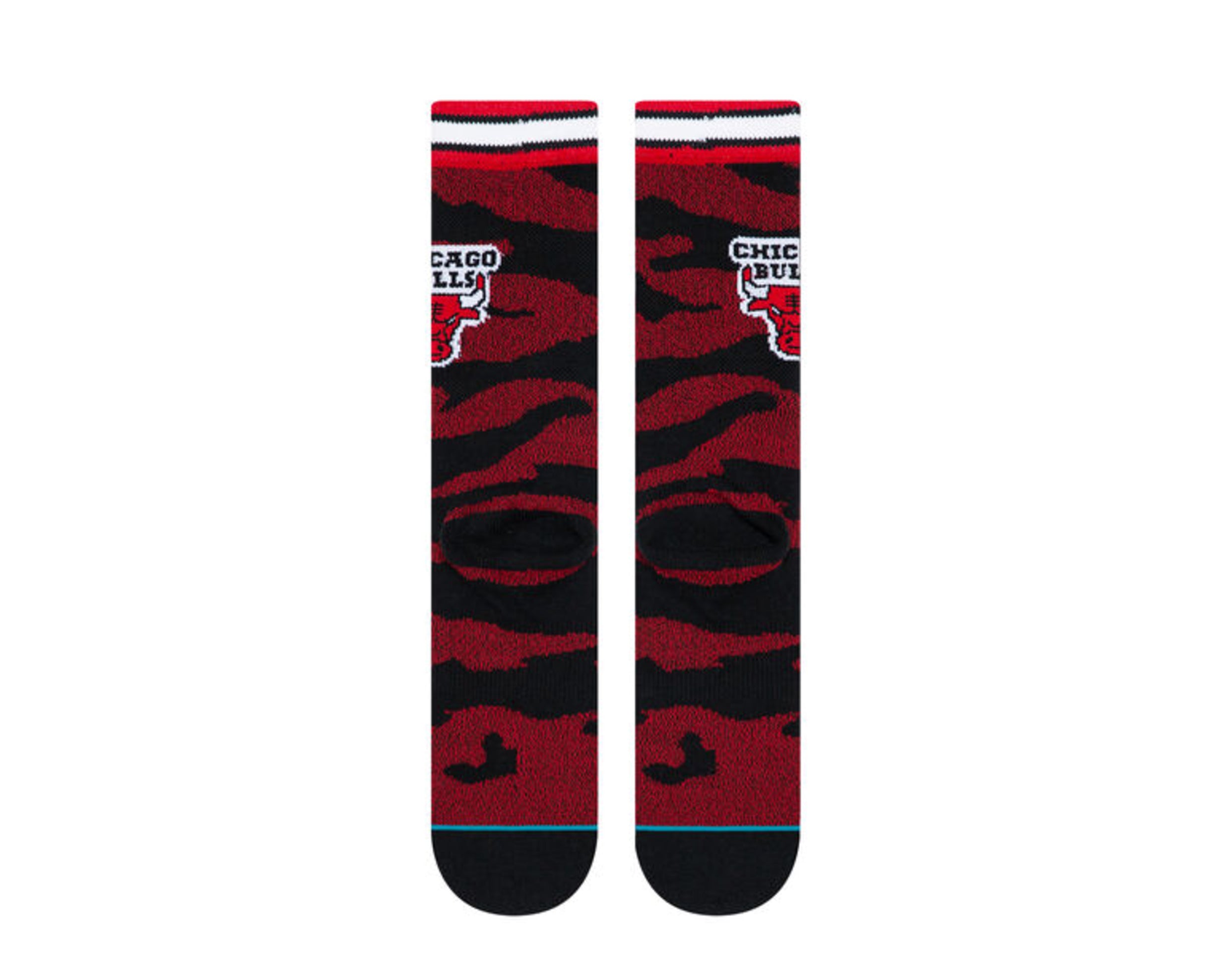 Stance Casual NBA Chicago Bulls Camo Melange Crew Socks