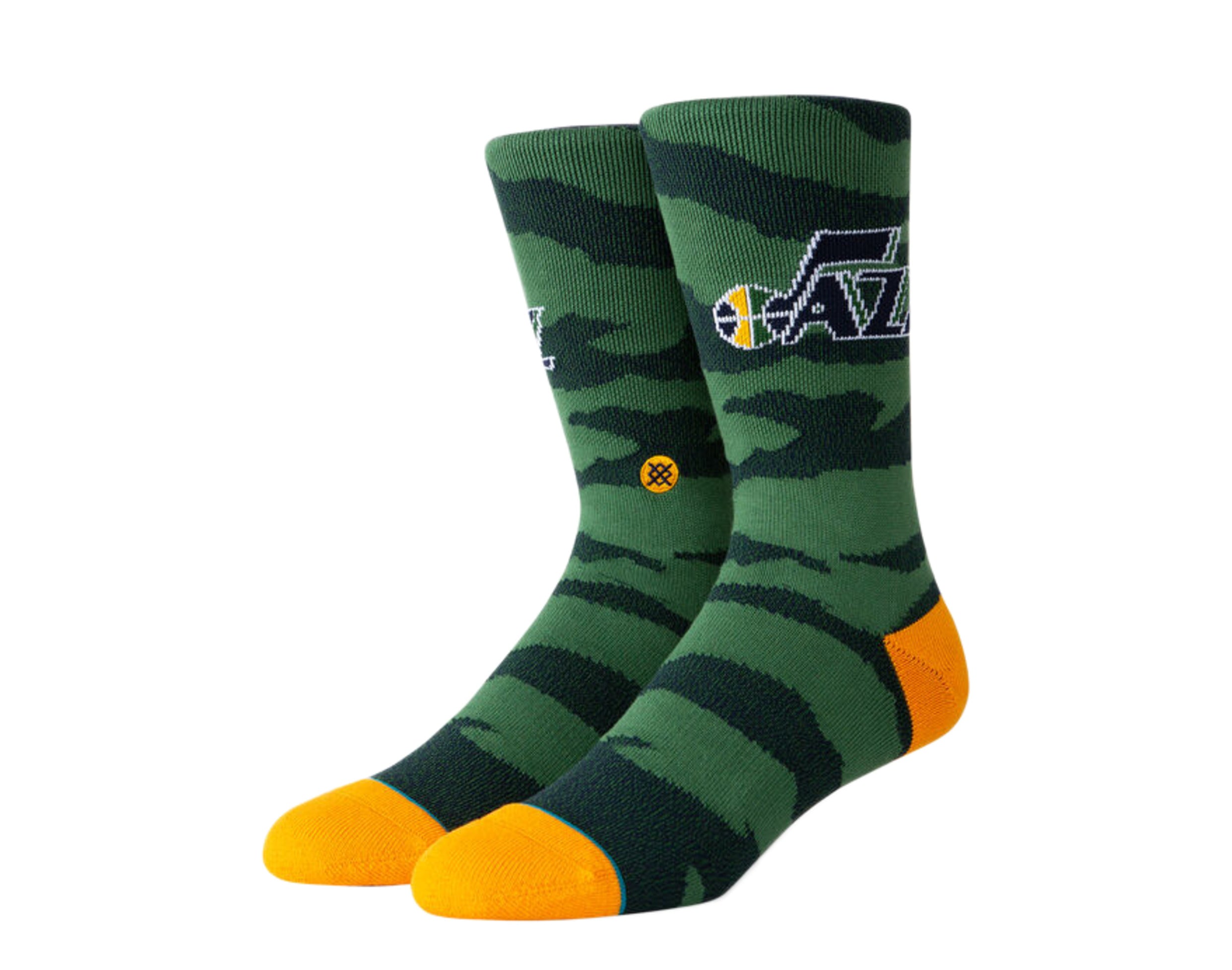 Stance Casual NBA Utah Jazz Camo Melange Crew Socks