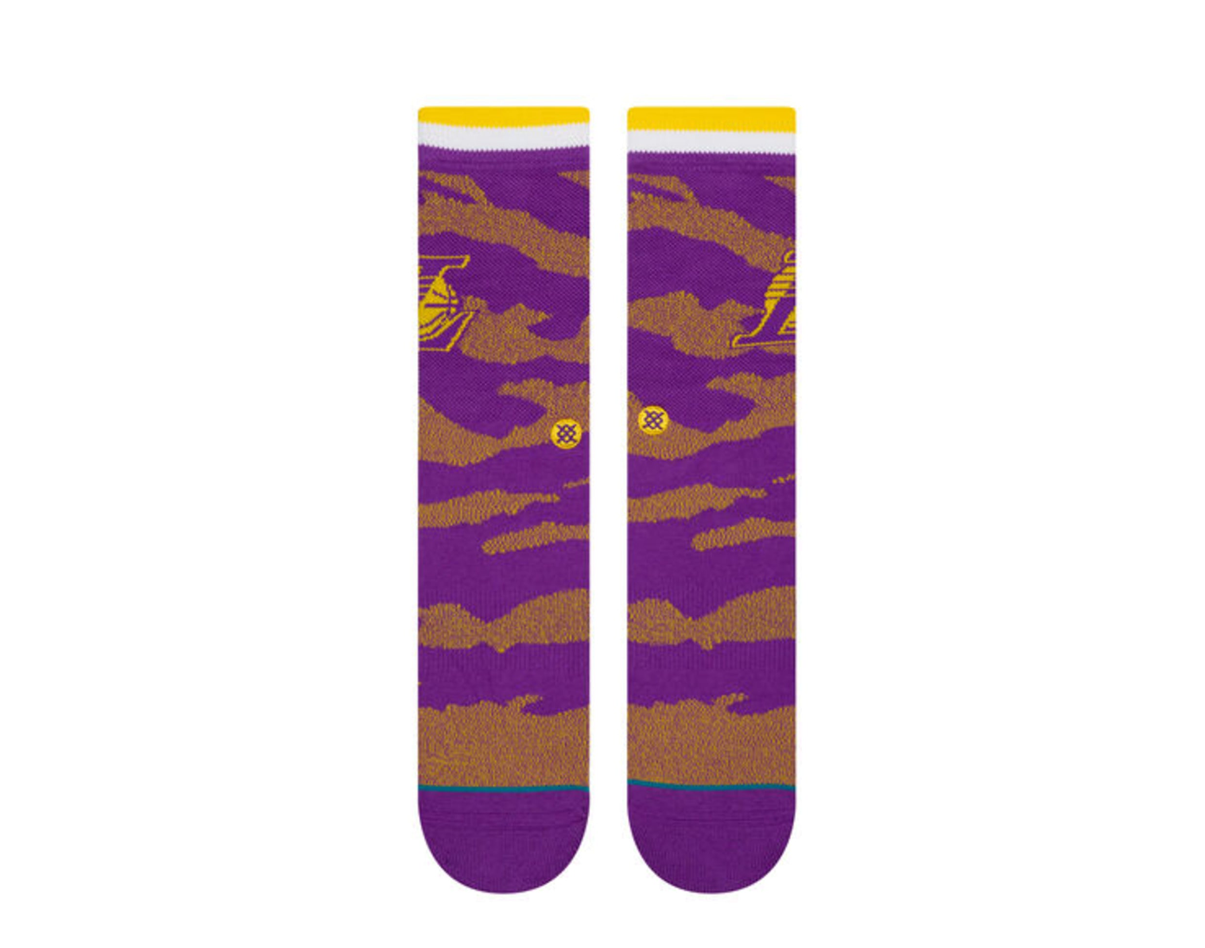 Stance Casual NBA Los Angeles Lakers Camo Melange Crew Socks