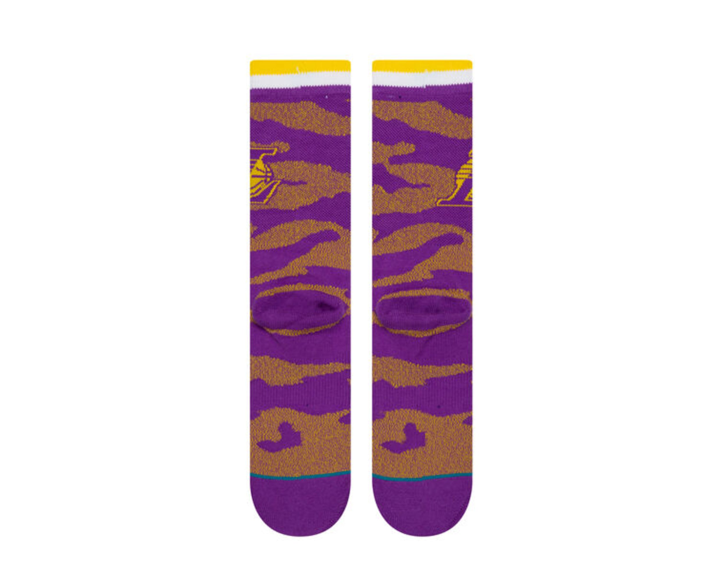 Stance Casual NBA Los Angeles Lakers Camo Melange Crew Socks