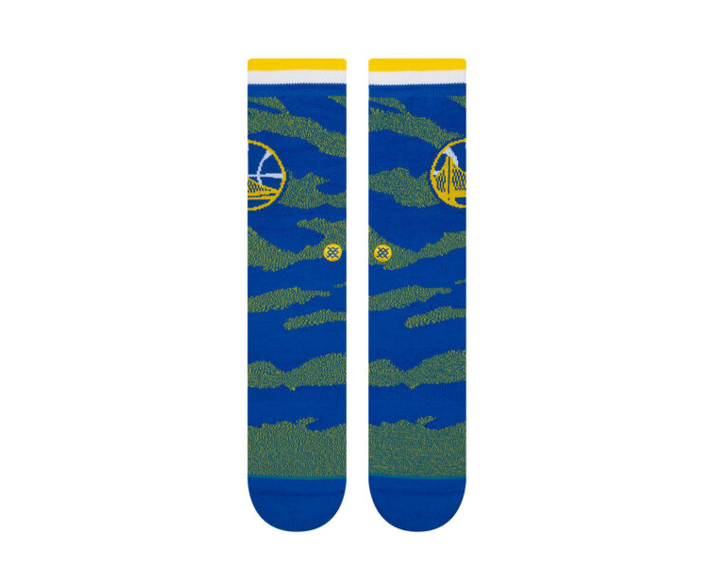 Stance Casual NBA Golden State Warriors Camo Melange Crew Socks