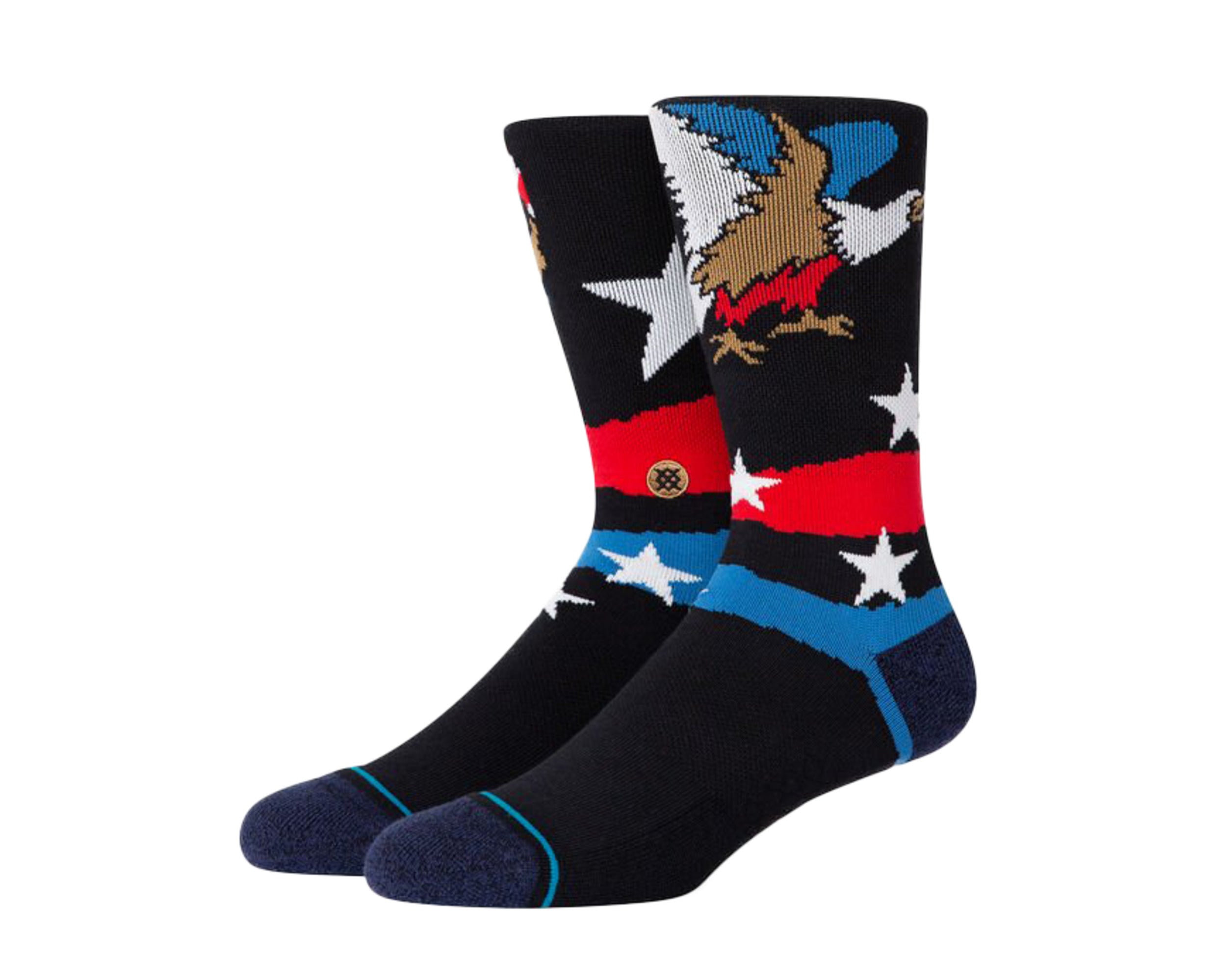 Stance Casual Freedom Strikes Crew Socks