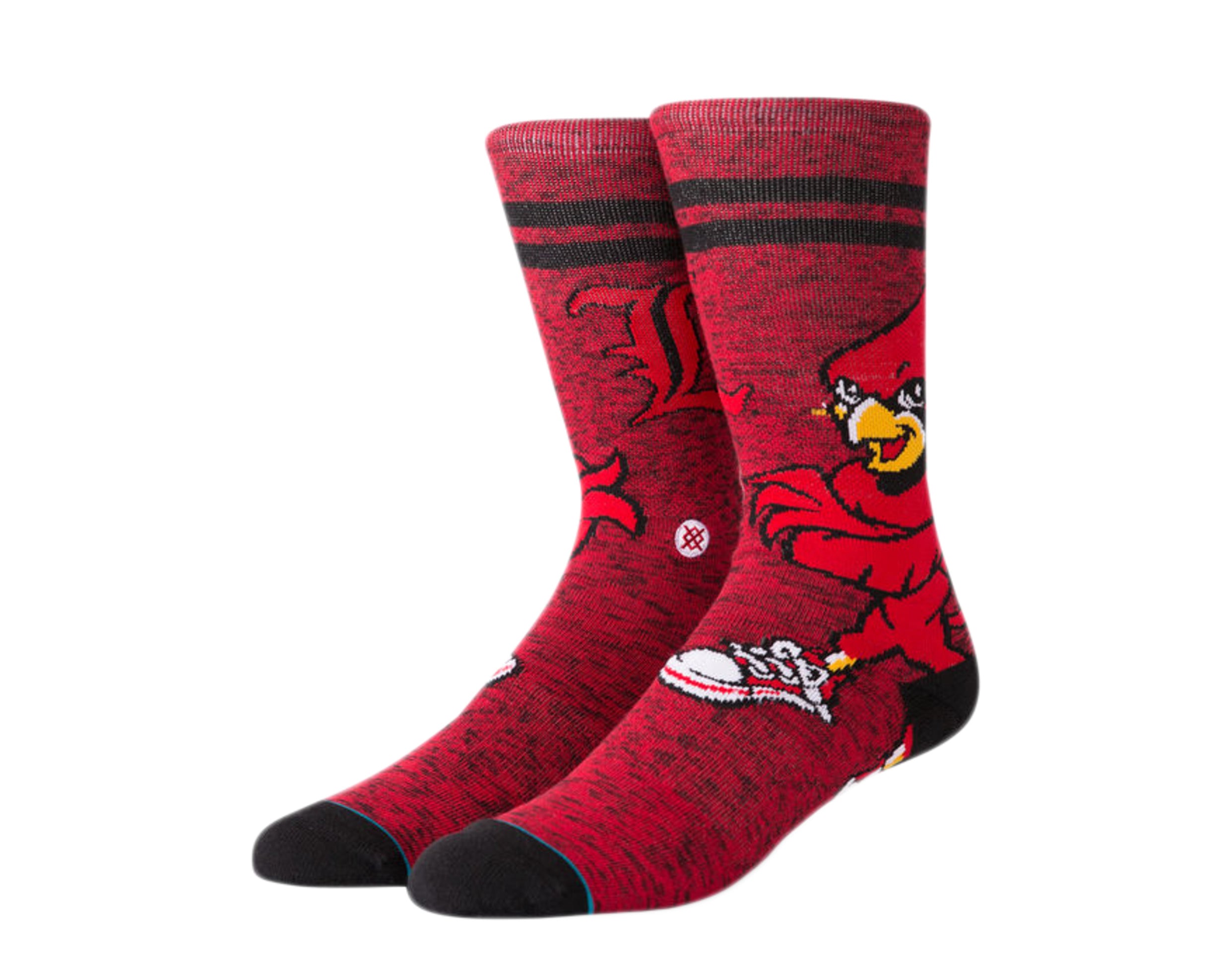 Stance NCAA Louisville Louie Character Socks