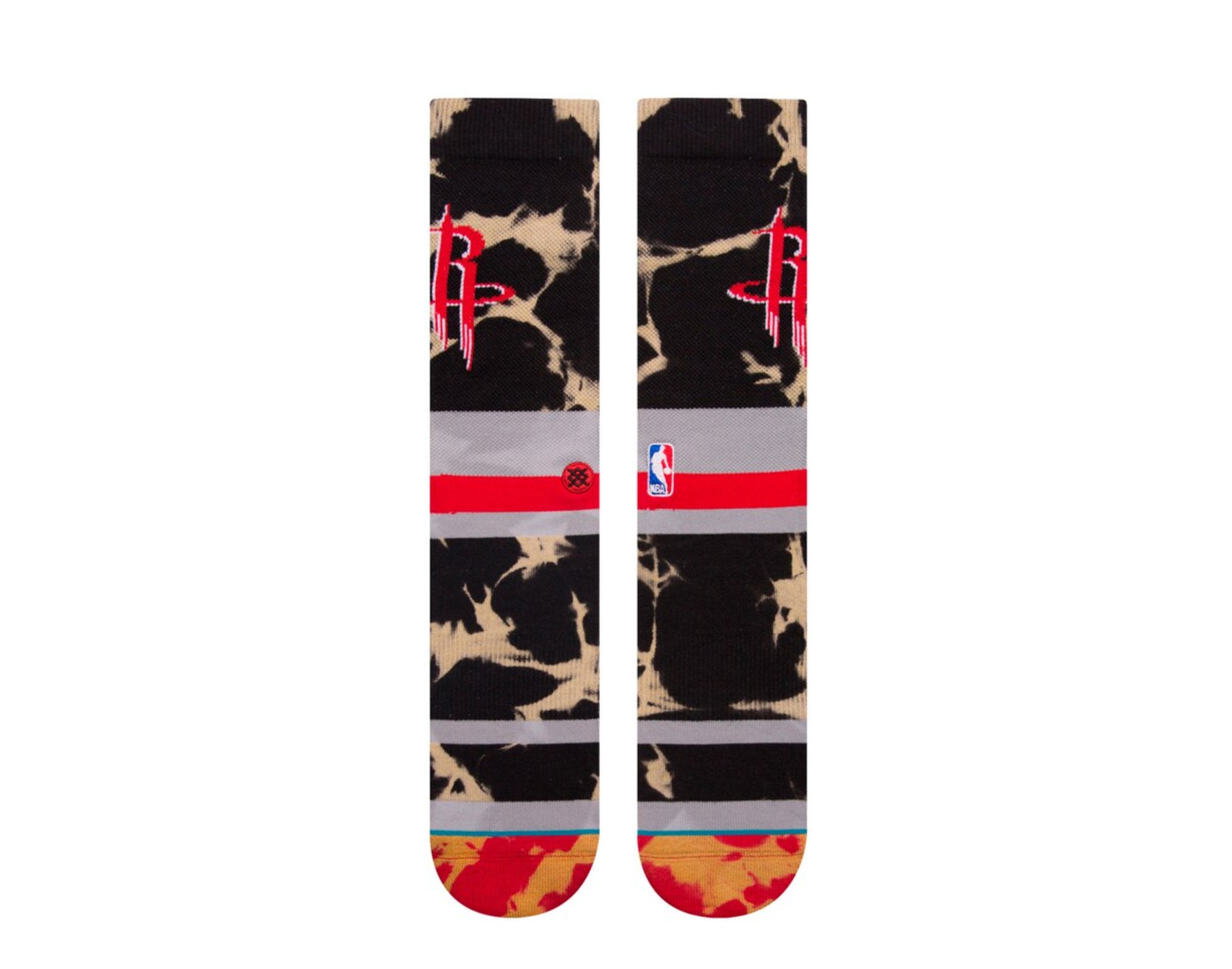 Stance Casual NBA Houston Rockets Acid Wash Crew Socks