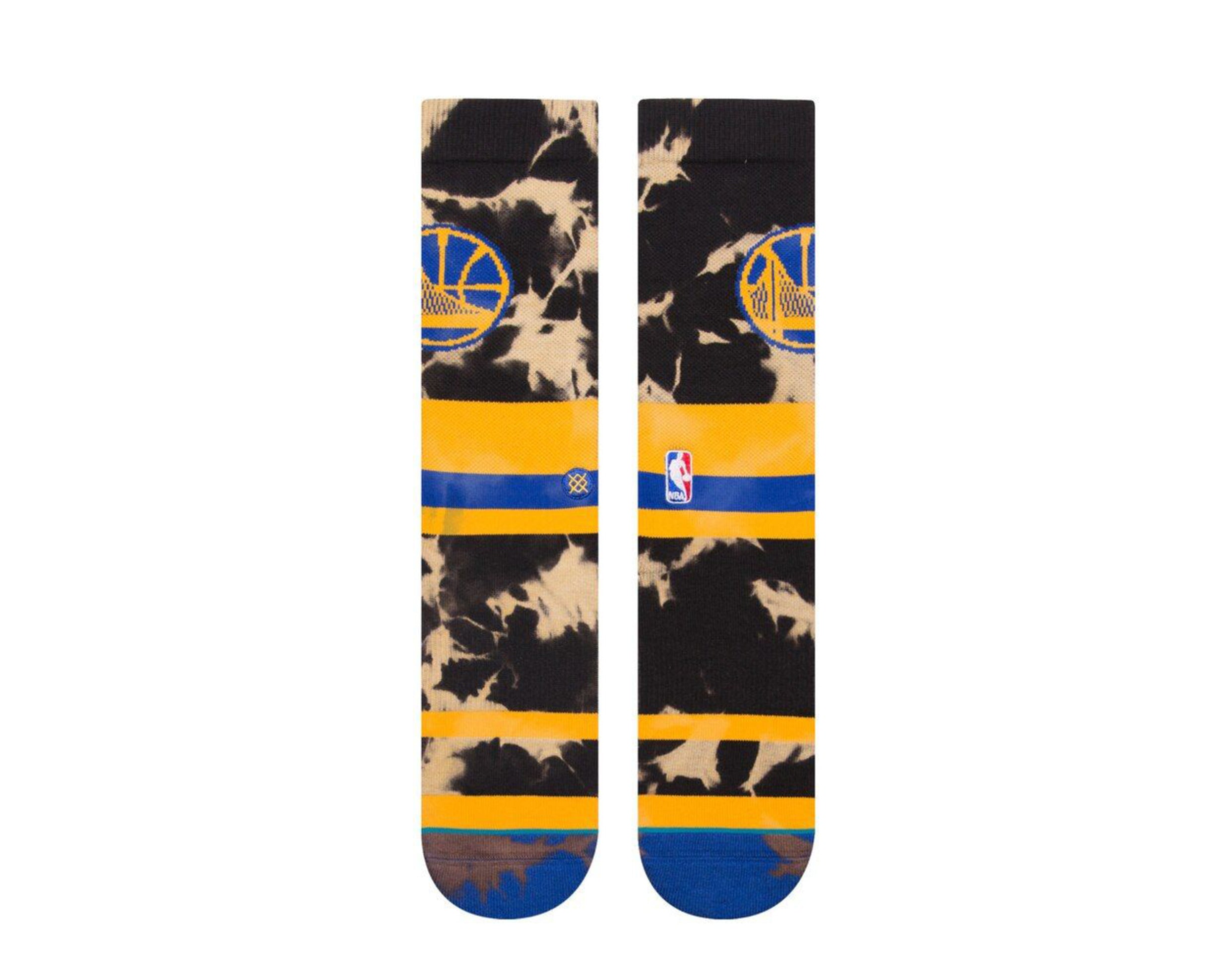 Stance Casual NBA Golden State Warriors Acid Wash Crew Socks