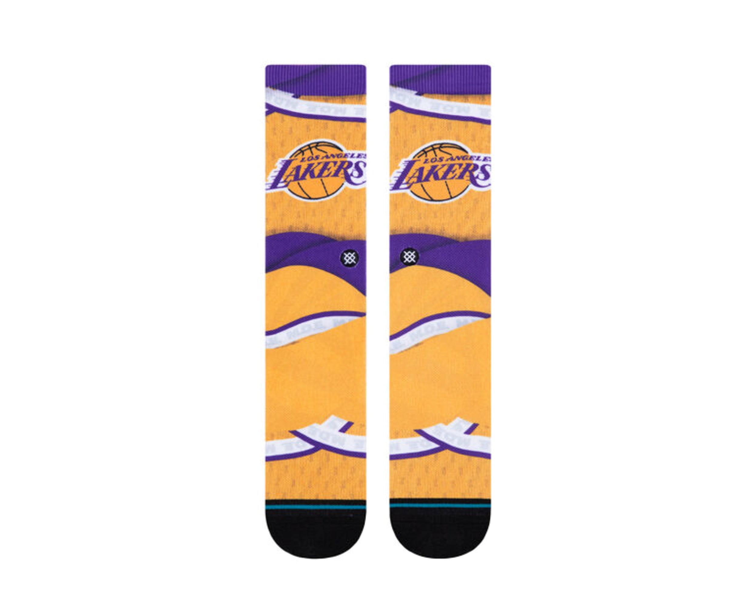 Stance Casual NBA Los Angeles Lakers City Edition Crew Socks