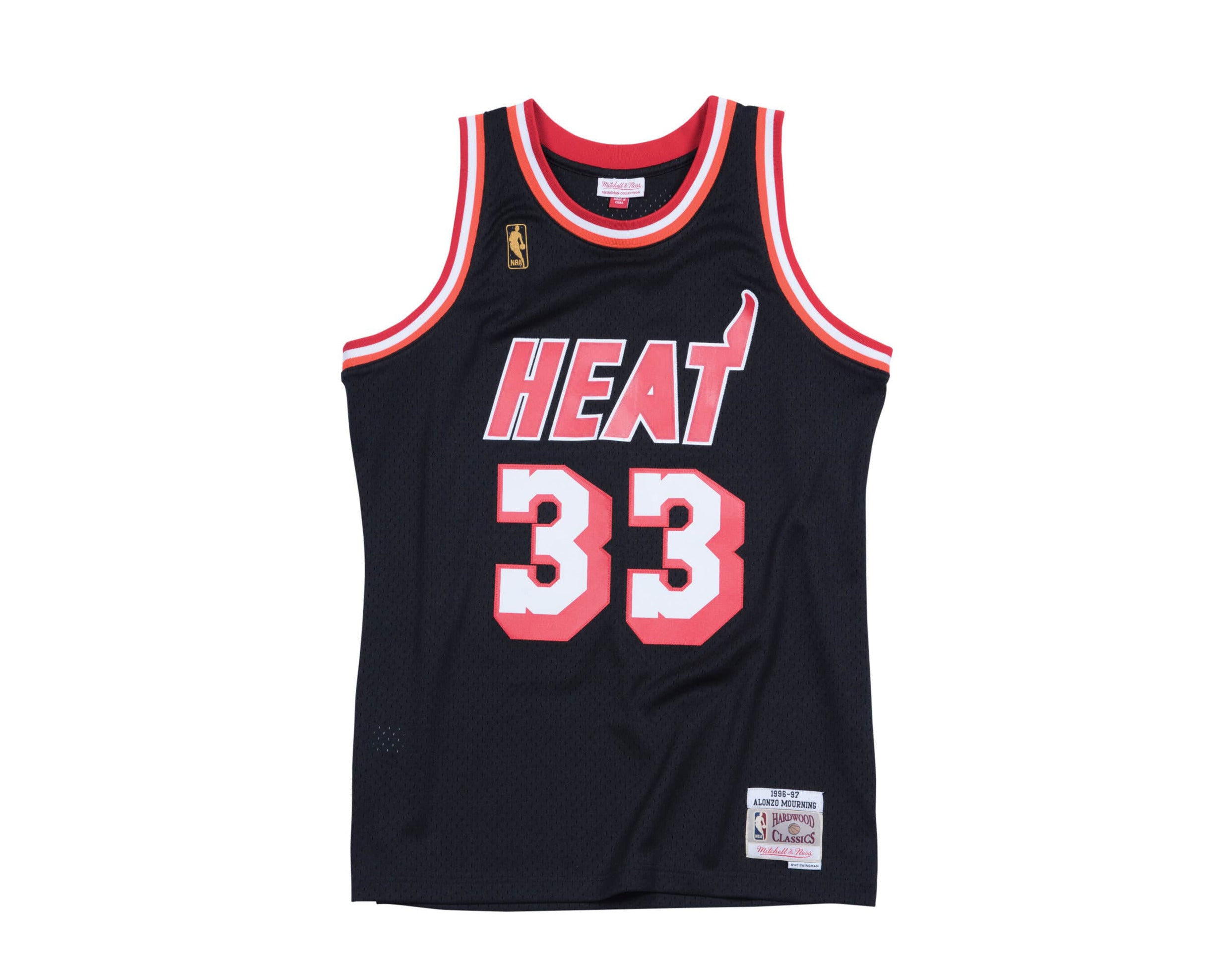 Mitchell & Ness Swingman Miami Heat Raod 1996-97 Alonzo Mourning Jersey