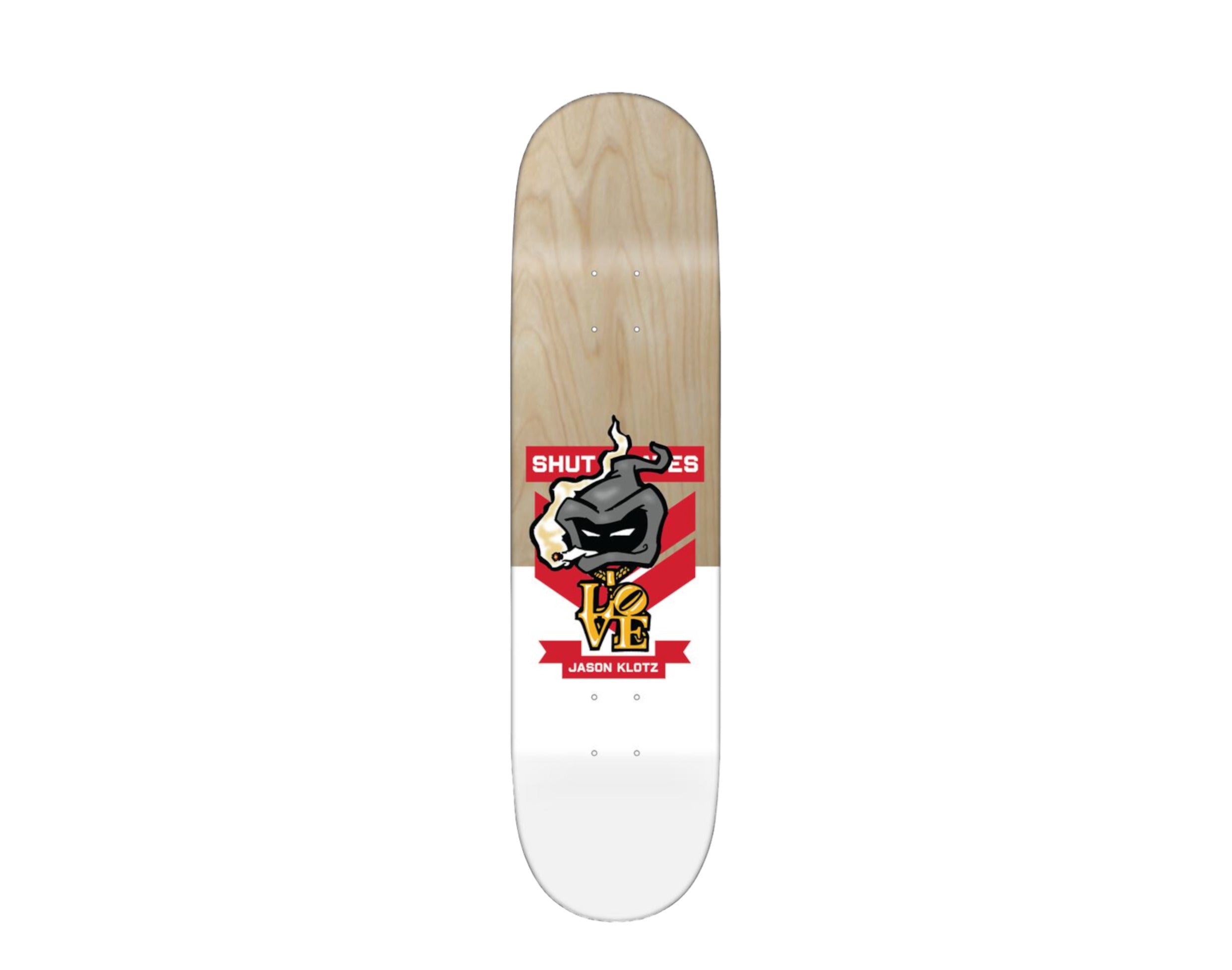 SHUT KLOTZ 2 TONE Skateboard Deck – NYCMode