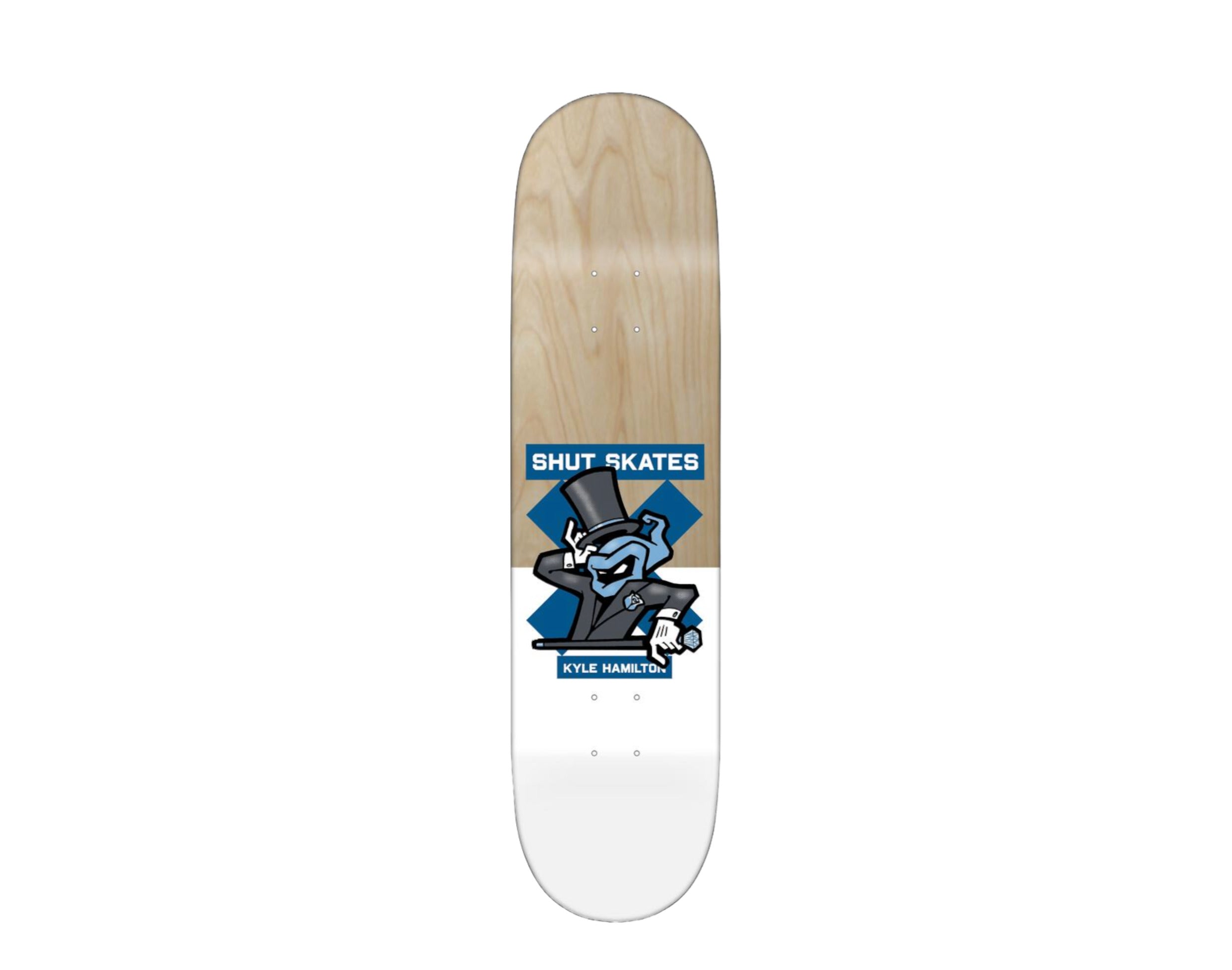 SHUT HAMILTON 2 TONE Skateboard Deck