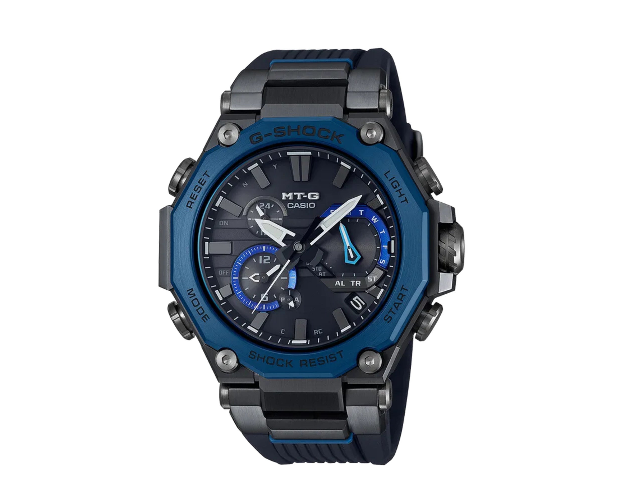 Casio G-Shock MTGB2000B MT-G Analog Chrono Metal Resin Men's Watch