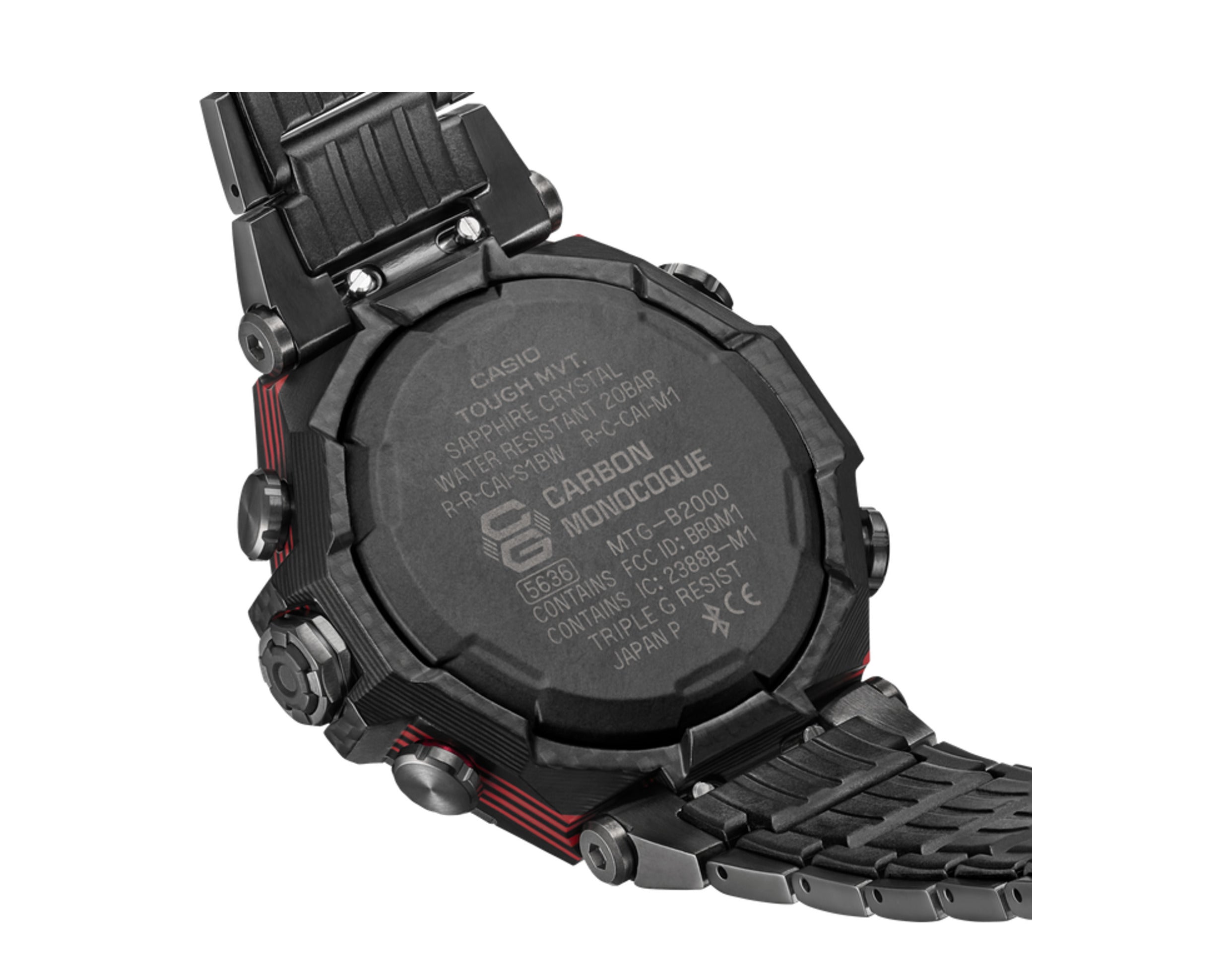 Casio G-Shock MTGB2000YBD MT-G Analog Chrono Metal Resin Watch