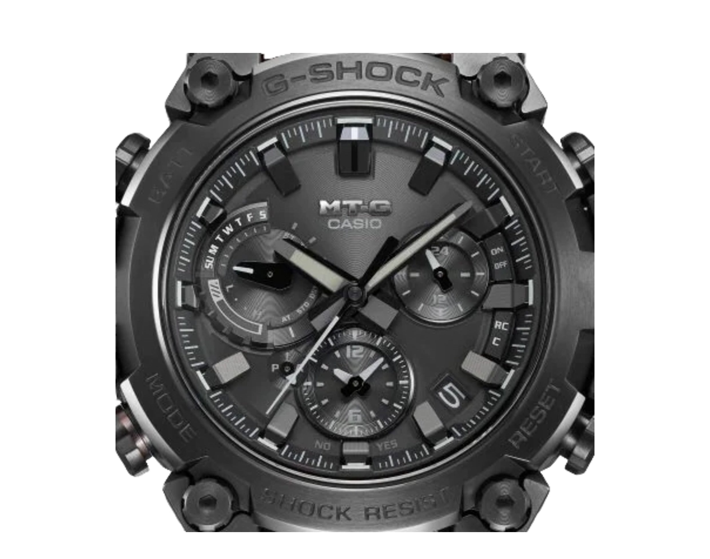 Casio G-Shock MTGB3000B MT-G Analog Chrono Metal Resin Men's Watch