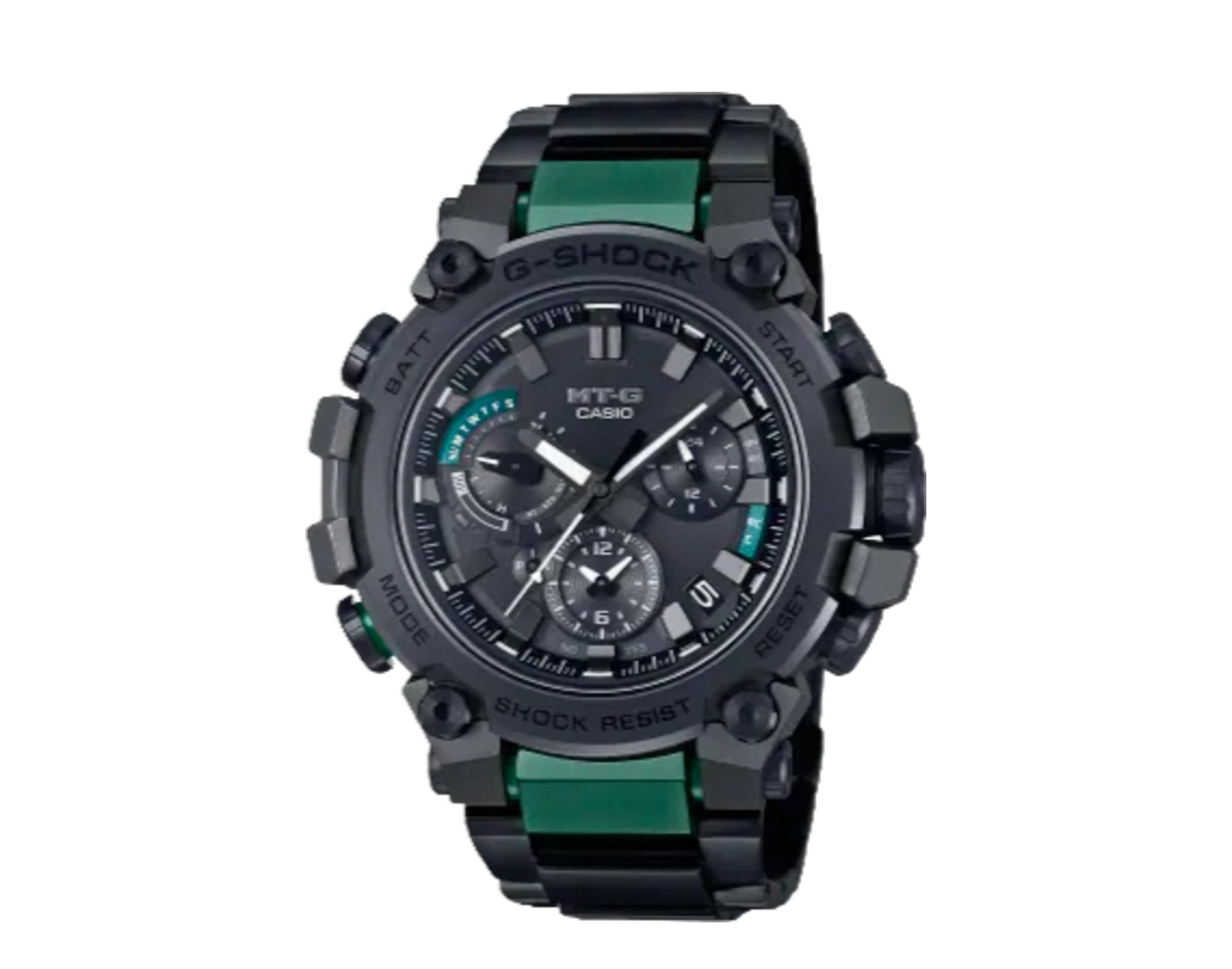 Casio G-Shock MTGB3000BD MT-G Analog Chrono Metal Resin Men's Watch