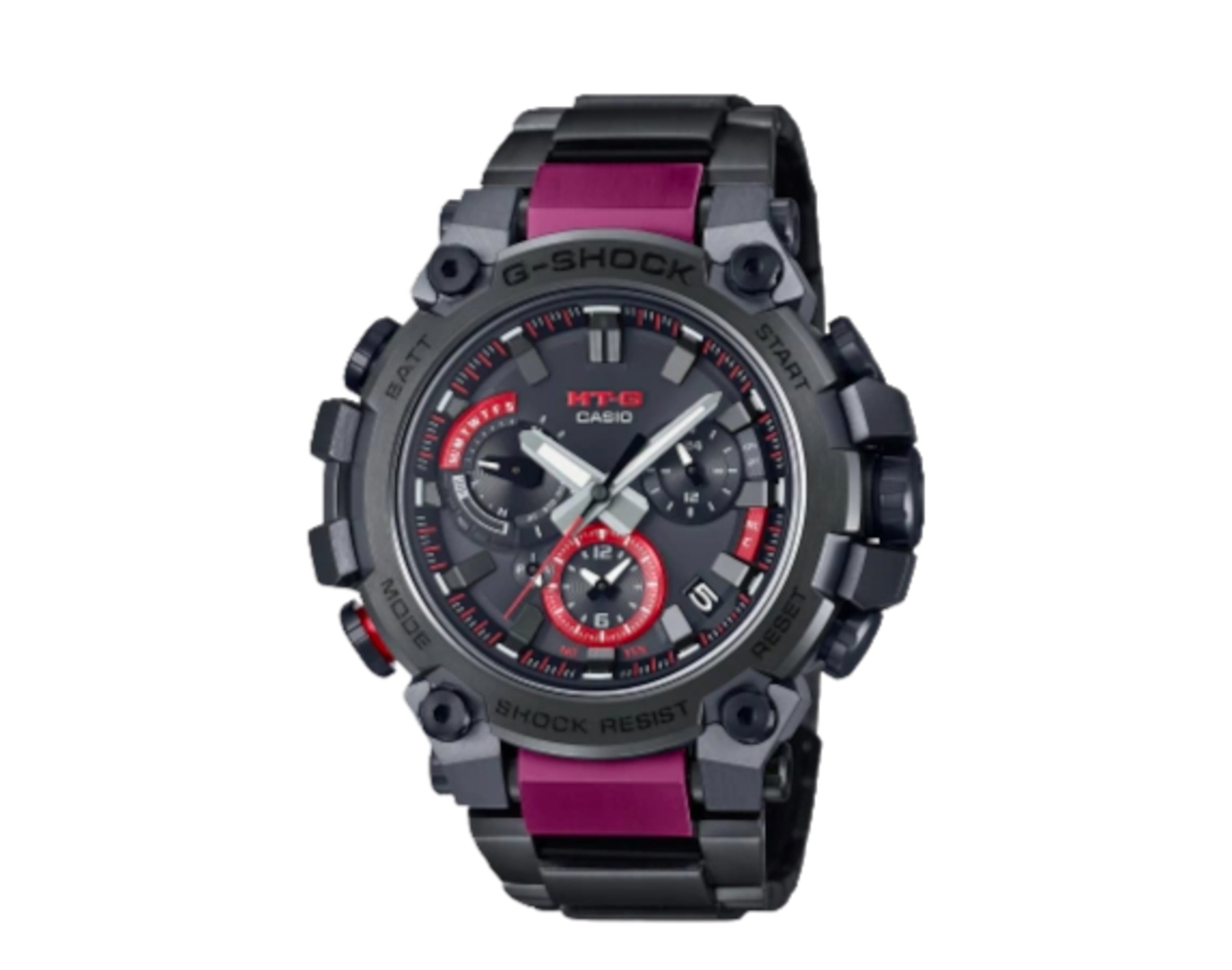 Casio G-Shock MTGB3000BD MT-G Analog Chrono Metal Resin Men's Watch