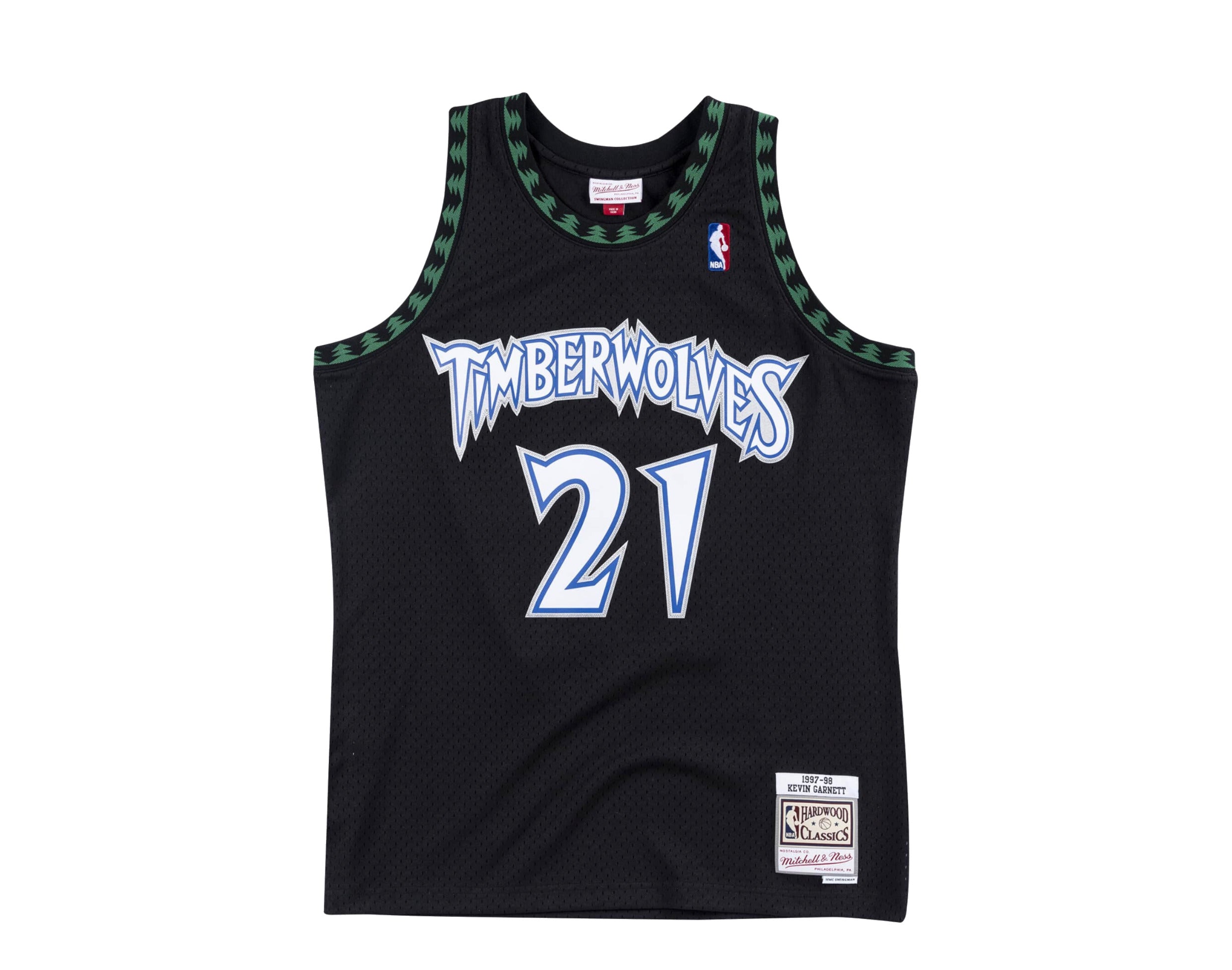 Mitchell & Ness Swingman Minnesota Timberwolves Alternate 1997-98 Kevin Garnett Jersey