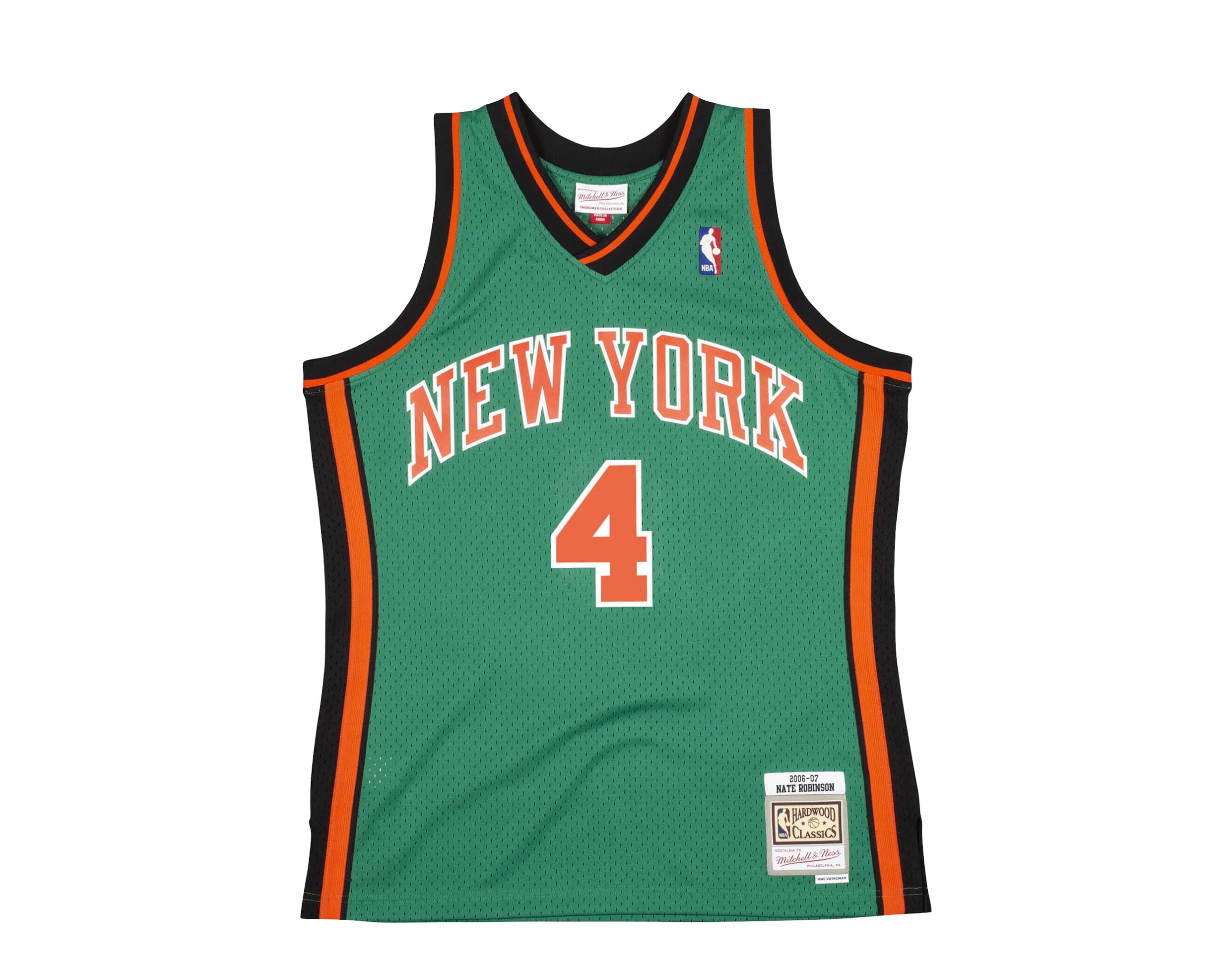 Mitchell & Ness Swingman New York Knicks 2006-07 Nate Robinson St. Patrick's Day Jersey