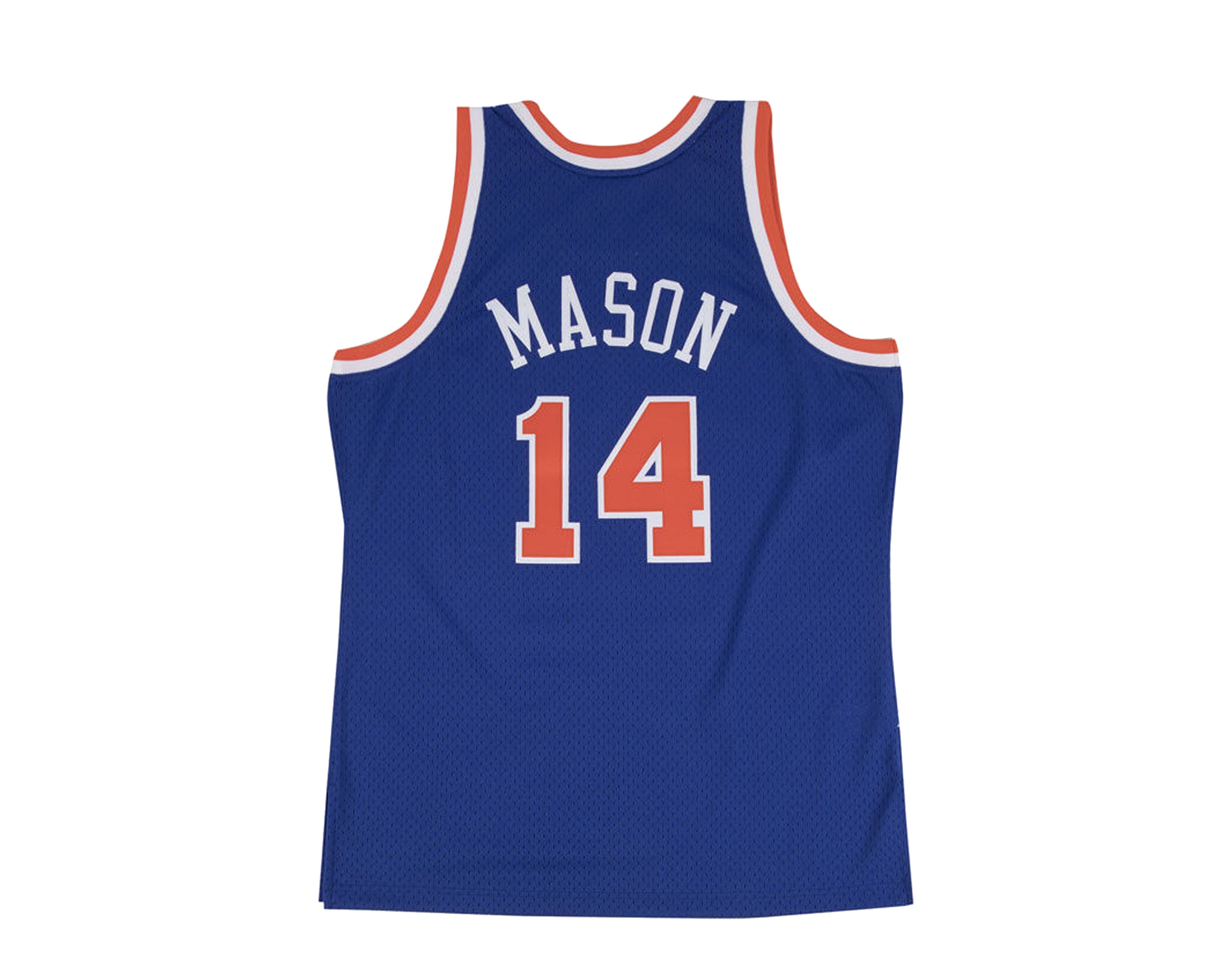 Mitchell & Ness Swingman New York Knicks Road 1991-92 Anthoney Mason Jersey