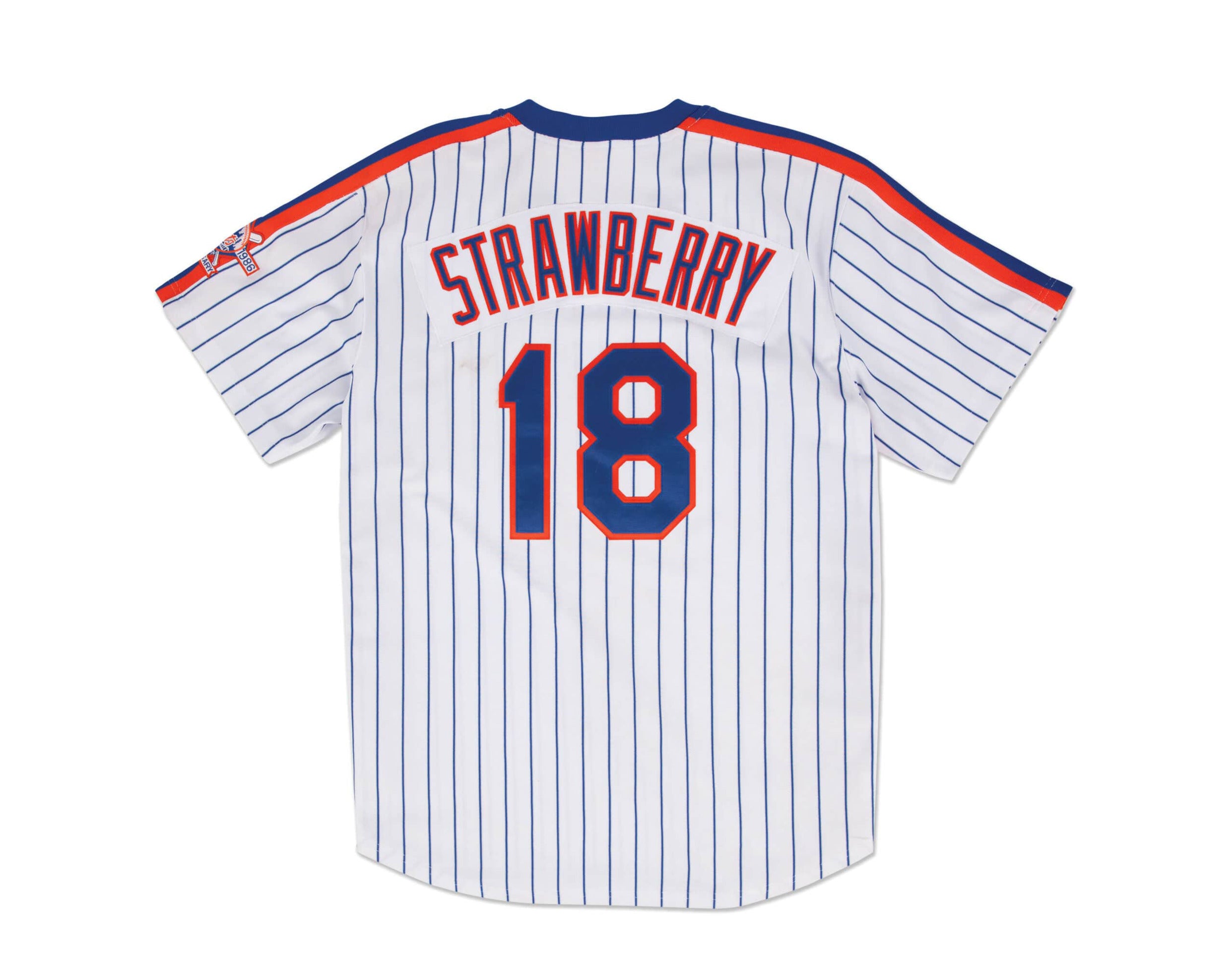 Mitchell & Ness Authentic New York Mets Home 1986 Darryl Strawberry Jersey