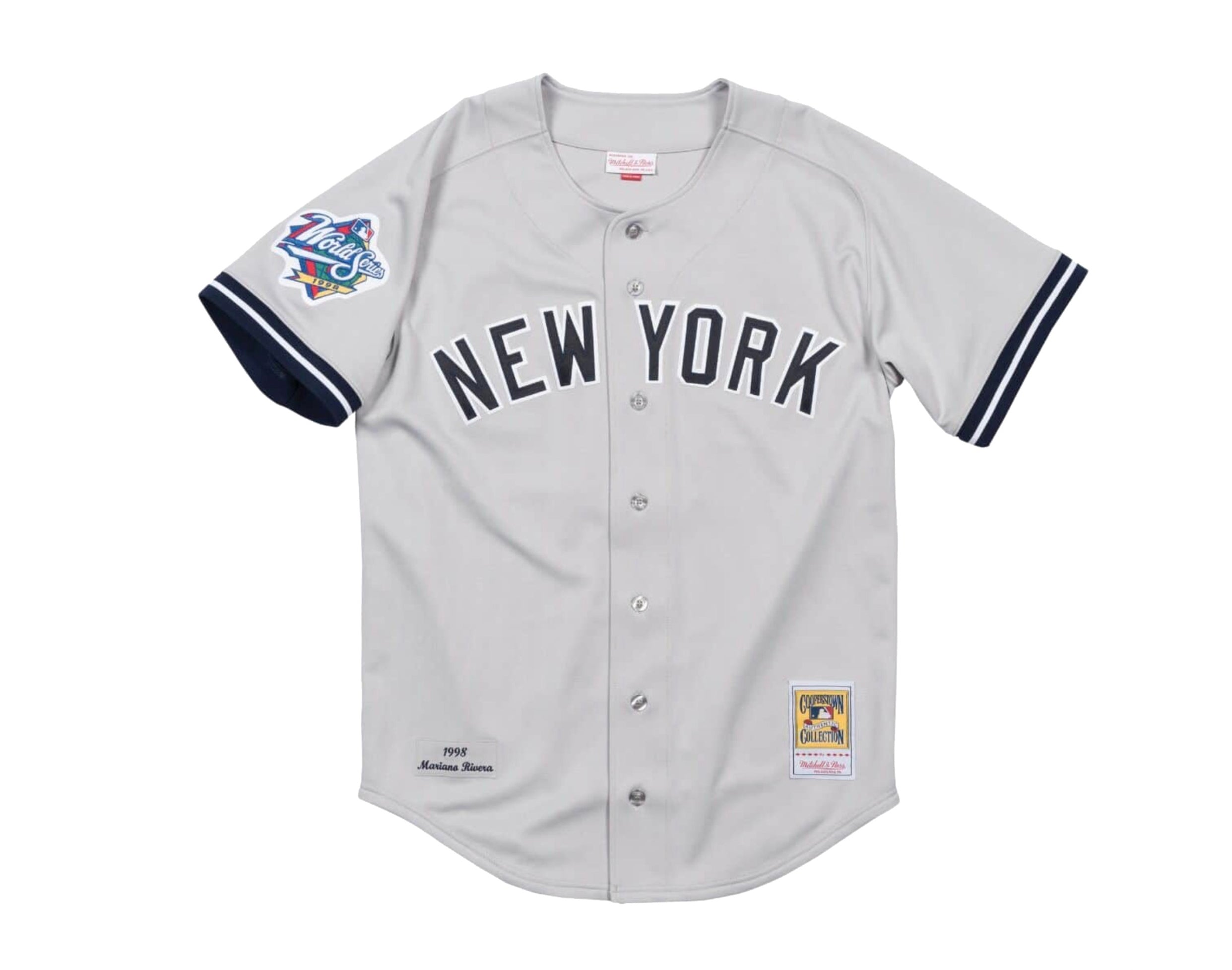 Mitchell & Ness Authentic New York Yankees 1998 World Series Mariano Rivera Jersey